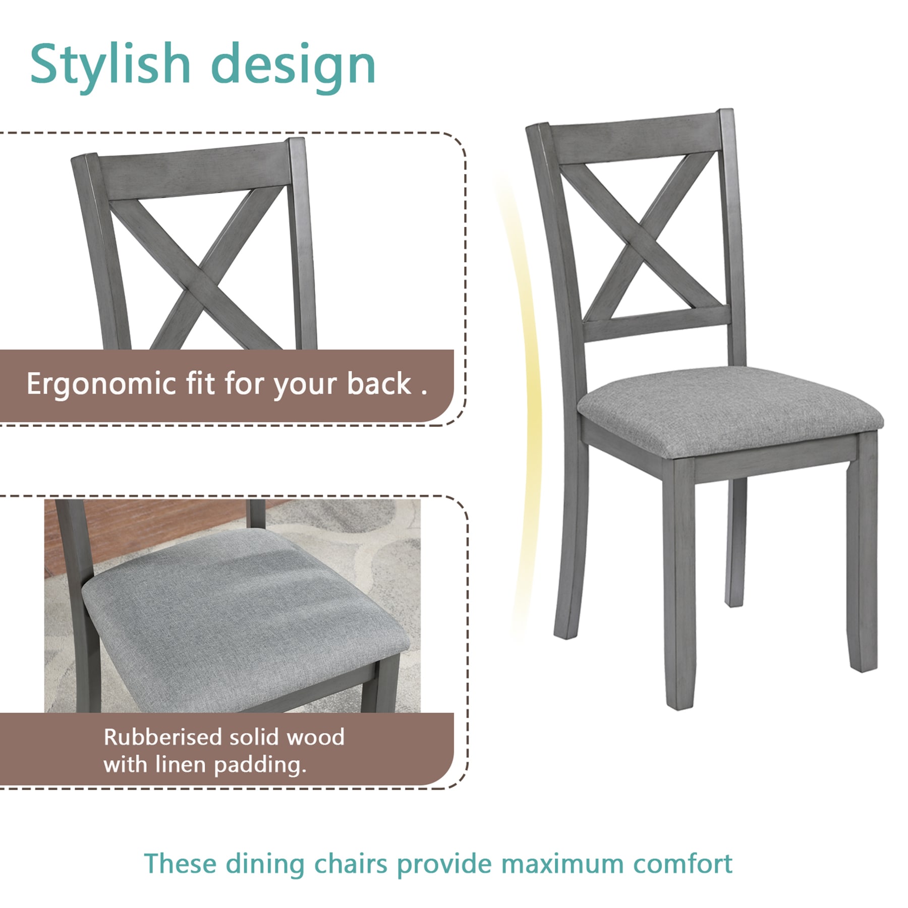 SINOFURN SYA330206GY Dining-Sets - View #8