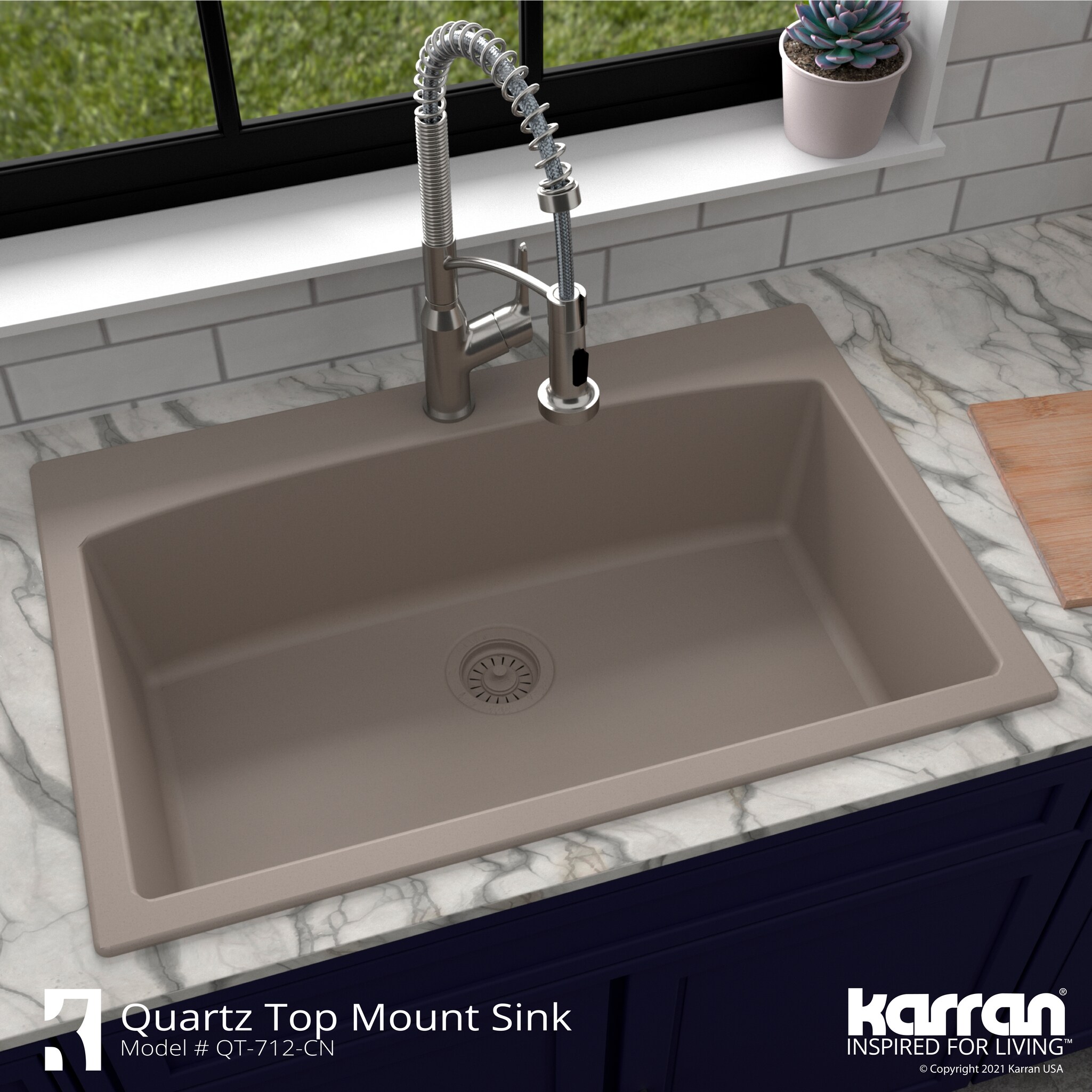Karran QT-712-CN-PK1 Kitchen-Sinks - View #7