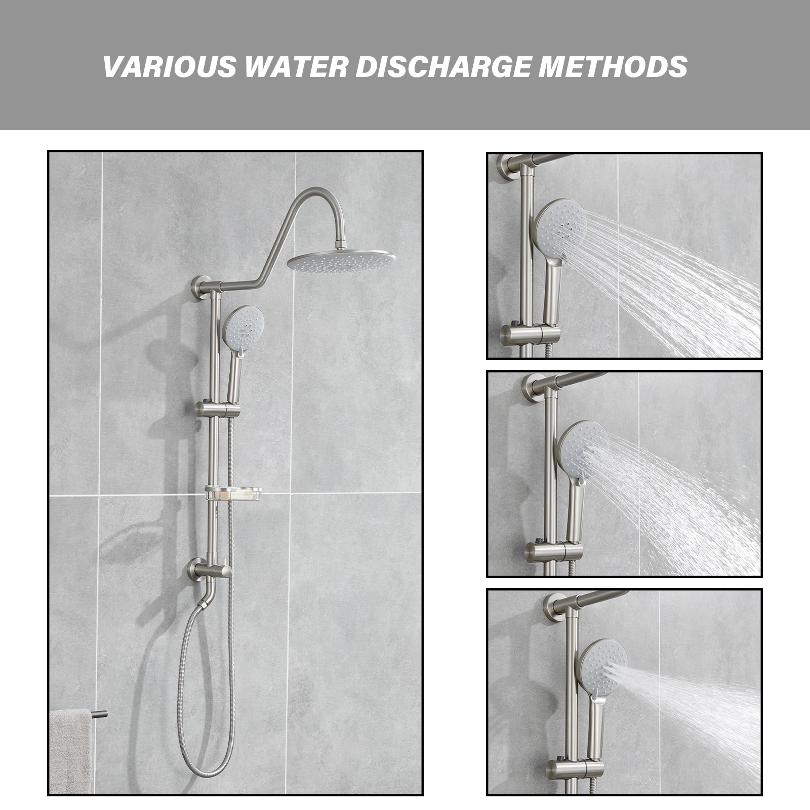 Flynama FLIS2256N Showerhead-Bar-Panels - View #9