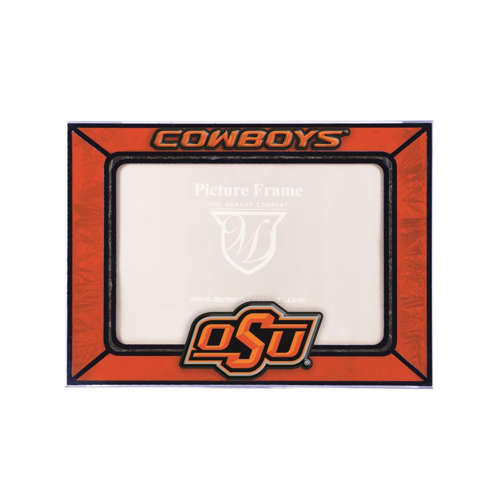 The Memory Company COL-OKS-1790 Oklahoma State Cowboys Team Glass Picture Frame