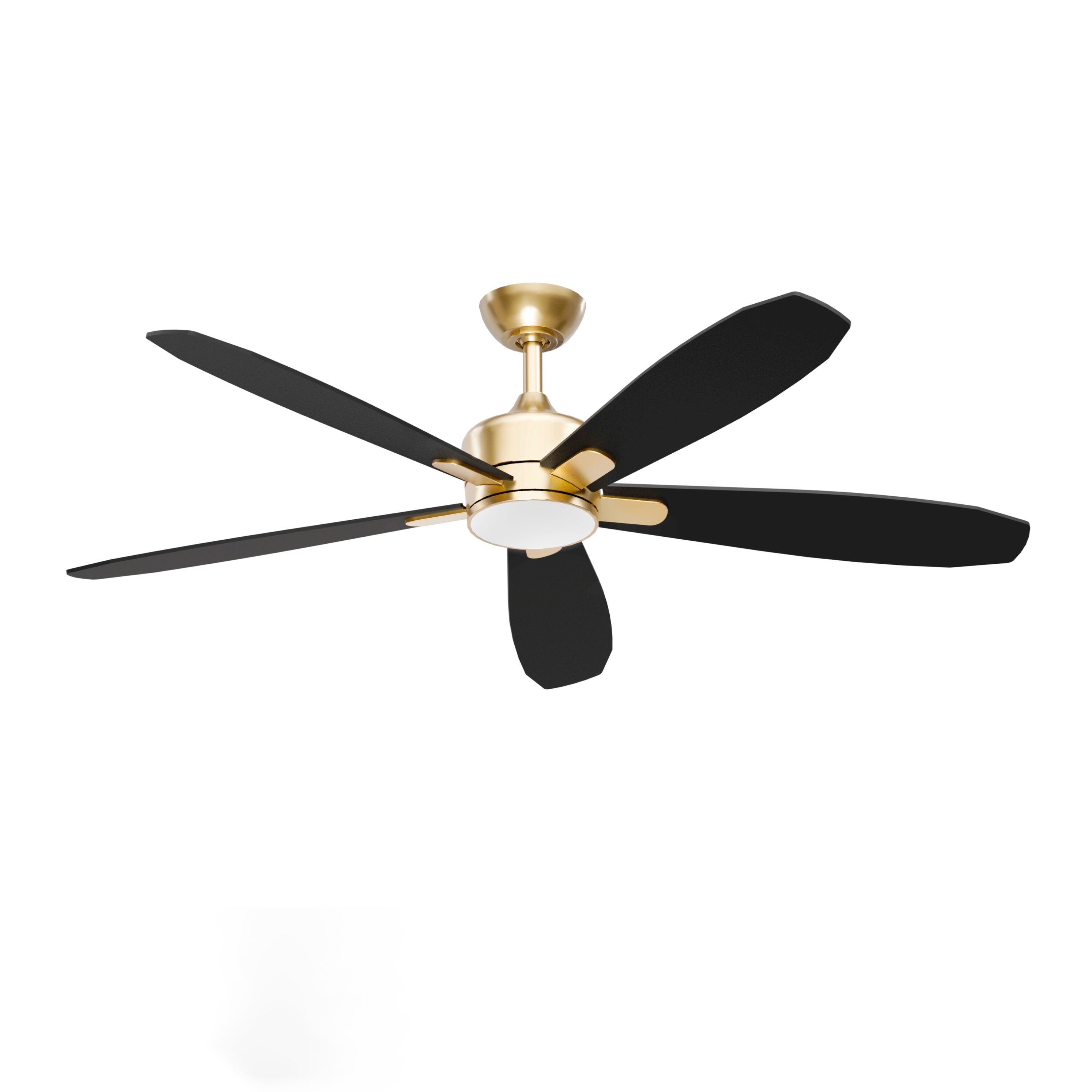 ALTITUDE DRGFY56-MCPRBODCMTR Dragonfly 56-in Color-Changing Integrated LED Outdoor Smart Matte Champagne with Plywood Blades Blades Ceiling Fan With Light - Remote Included ( 5 -Blade )