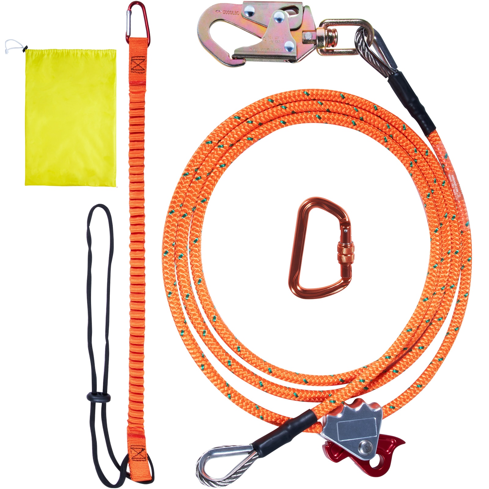 VEVOR 0.5-in x 8-ft Braided Polyester Rope (By-the-Roll) #AQSFMS1.27X4.87JSV0