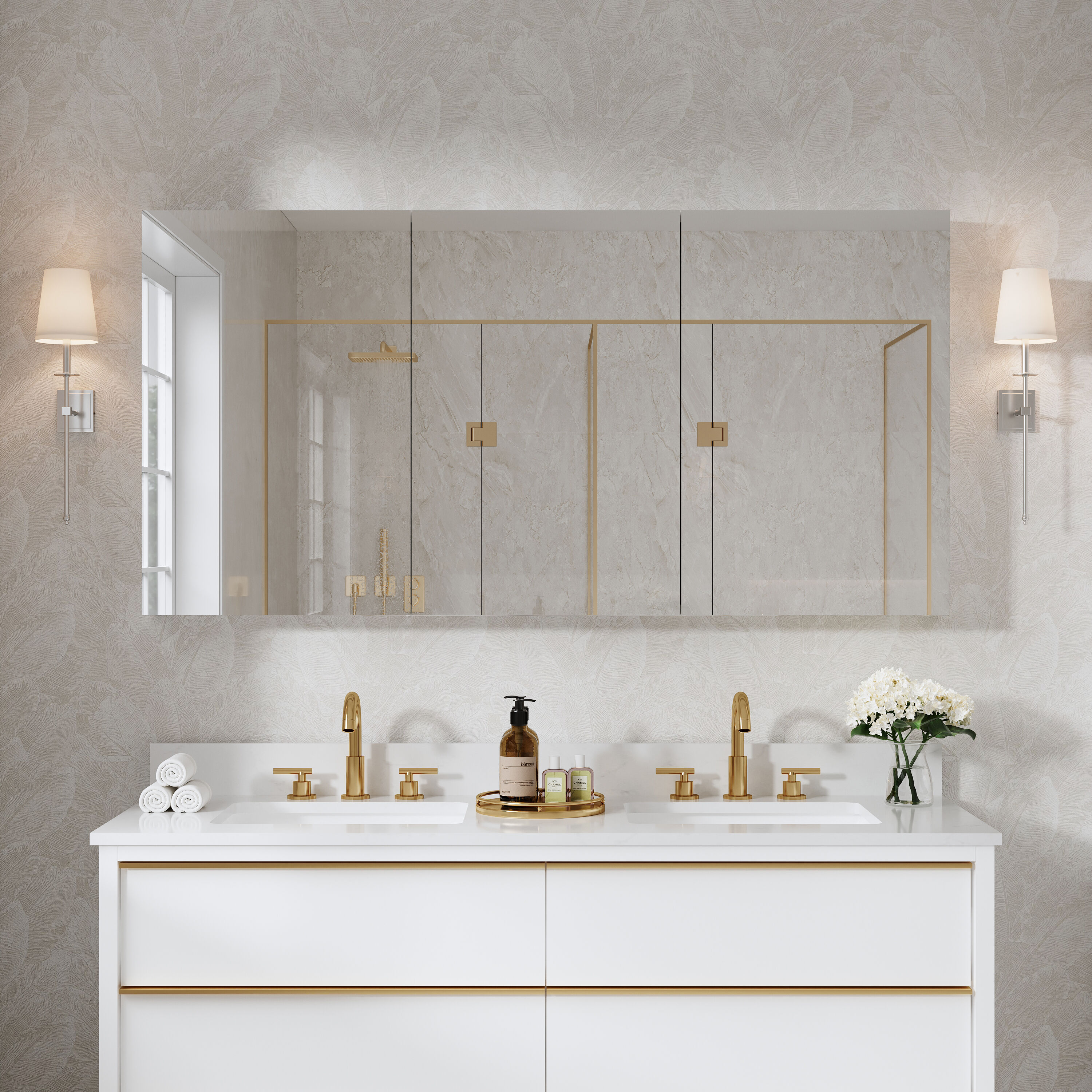 WELLFOR EX-4MC2432L Bathroom-Medicine-Cabinets - View #9