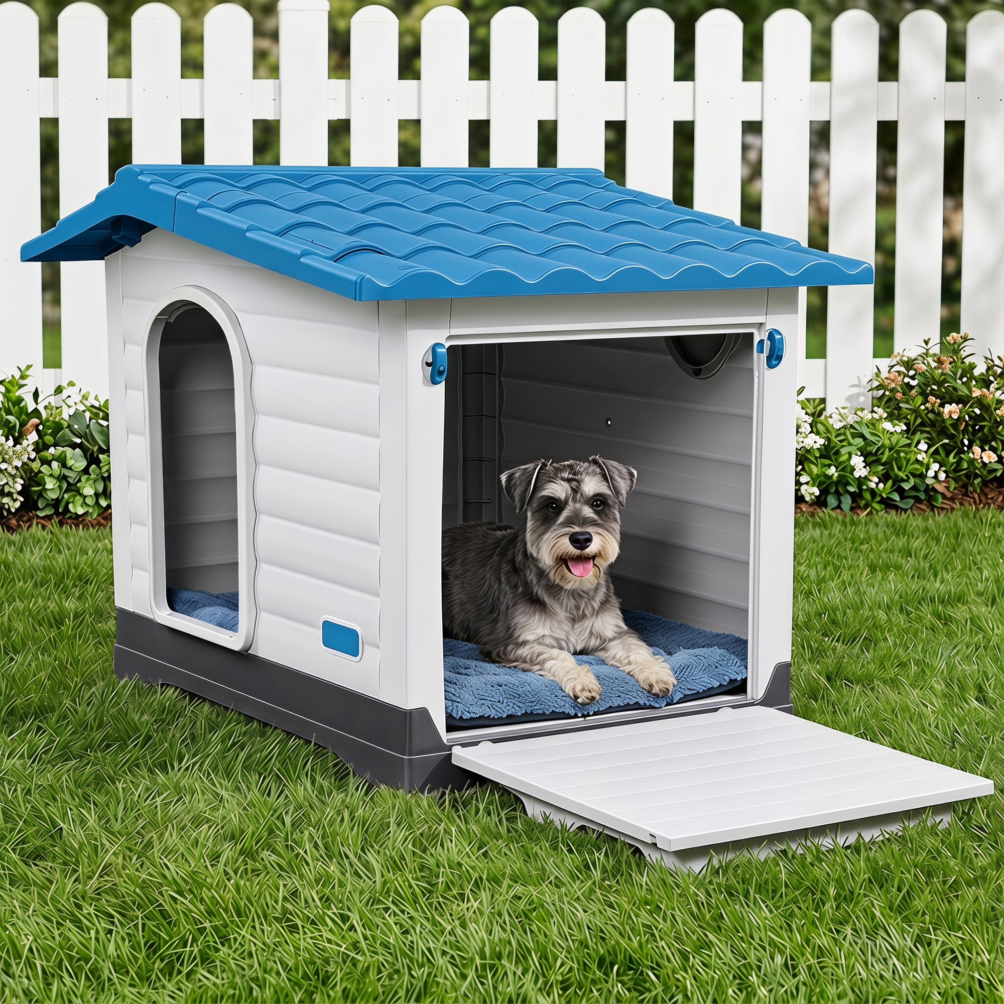 LAUSAINT HOME PSOP010-002-BU1 Dog-Houses - View #2