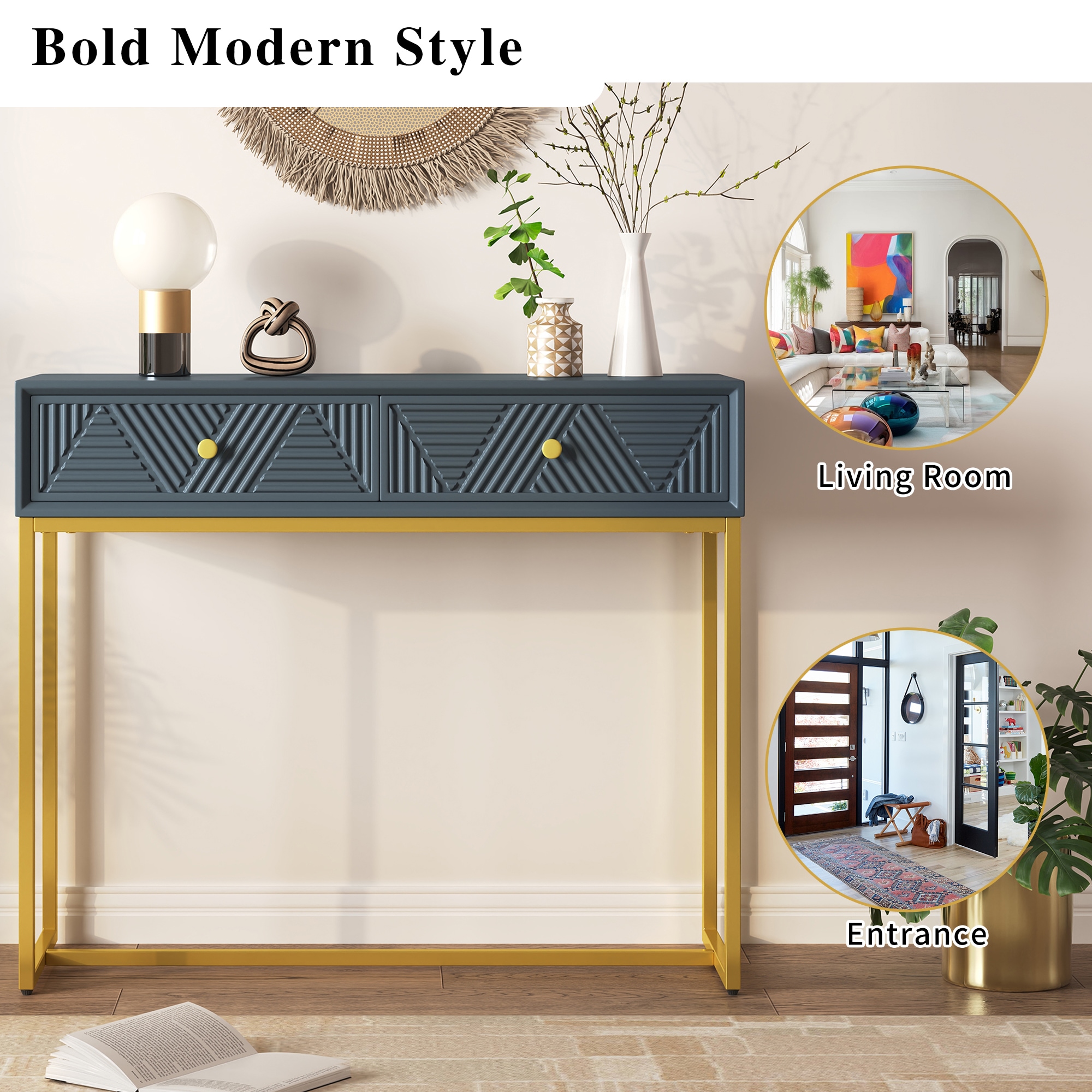ModernLuxe N715P201976E Console-Sofa-Tables - View #4