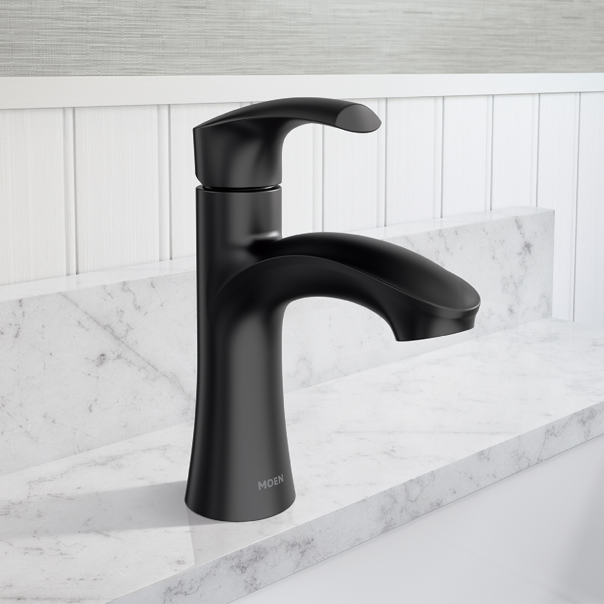 Black Matte sold Bathroom Faucet w/ Drain