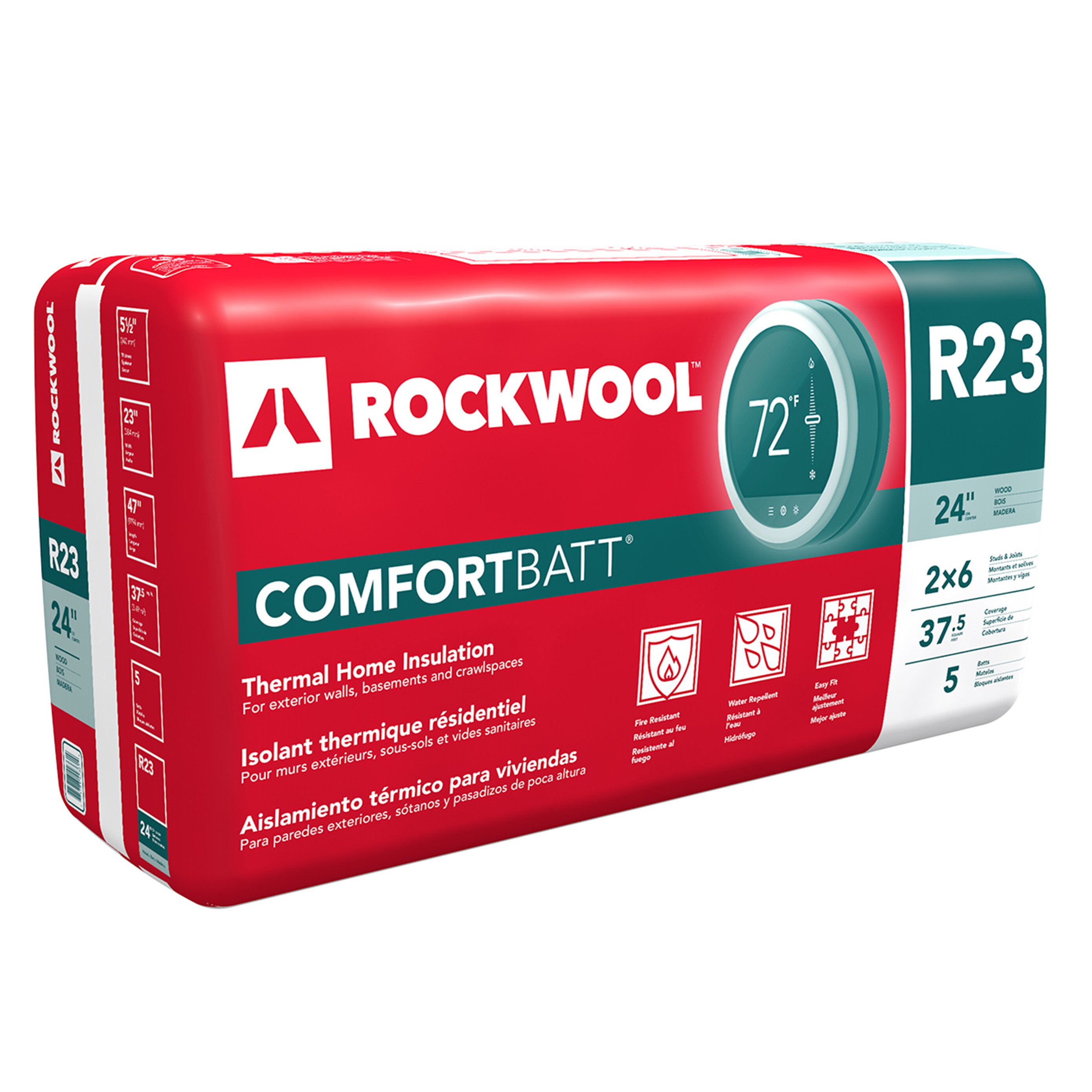 ROULROCK KRAFT (121) Rock wool thermal insulation felt By ROCKWOOL