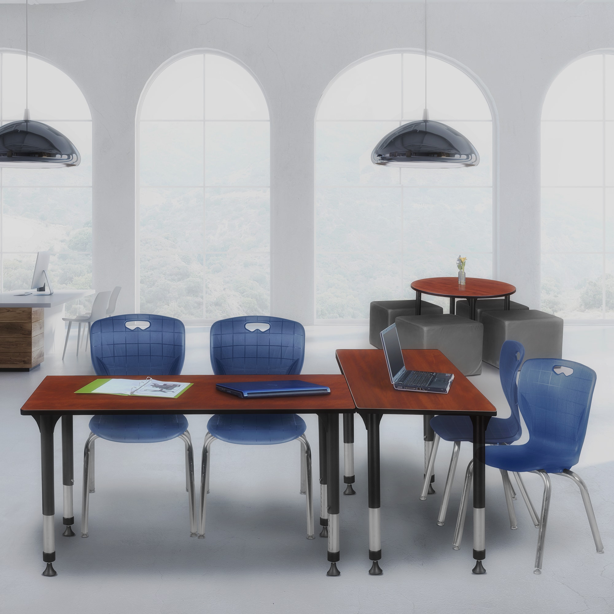 Regency MT4224CHAPBK Office-Tables - View #7