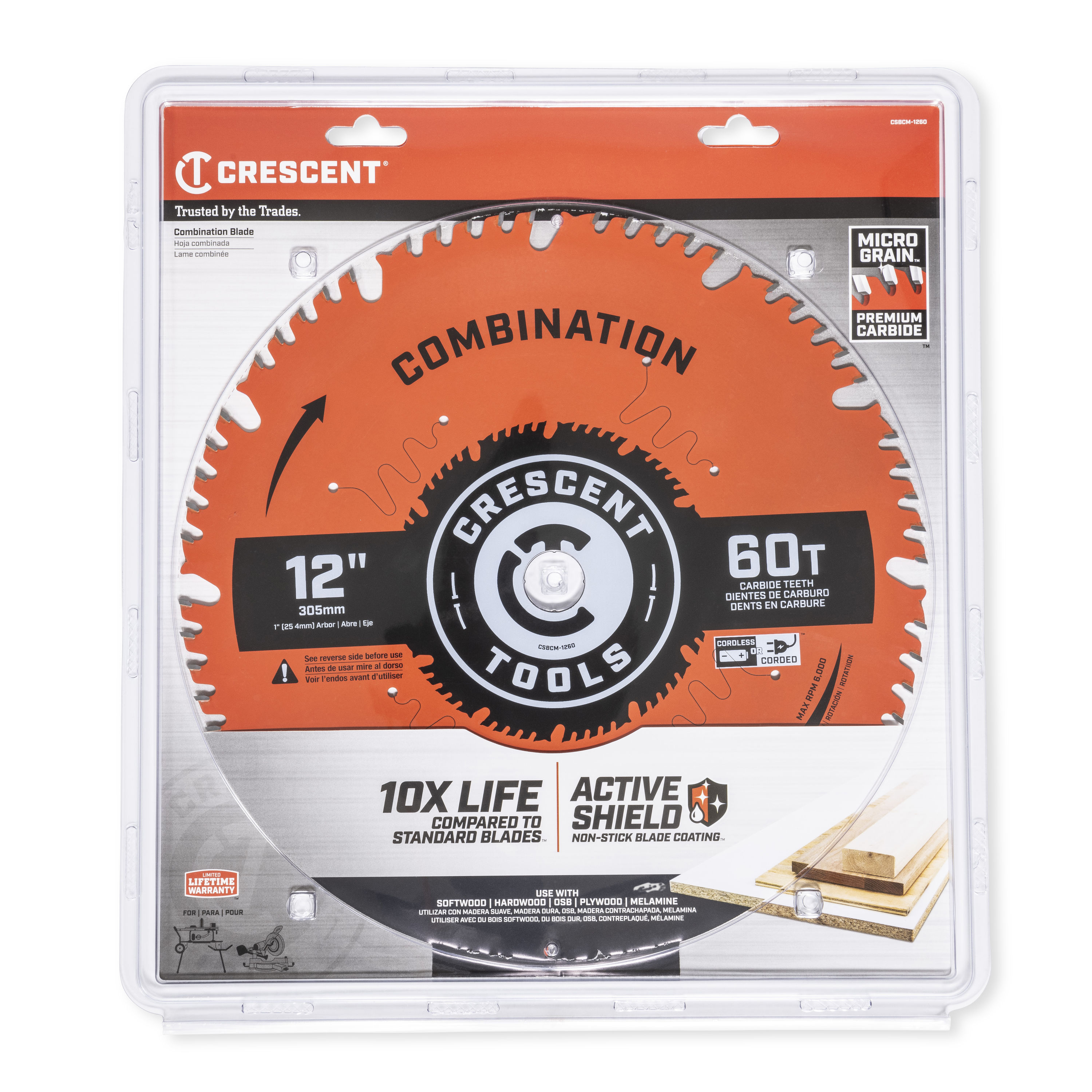 Crescent CSBCM-1260 Circular-Saw-Blades - View #4