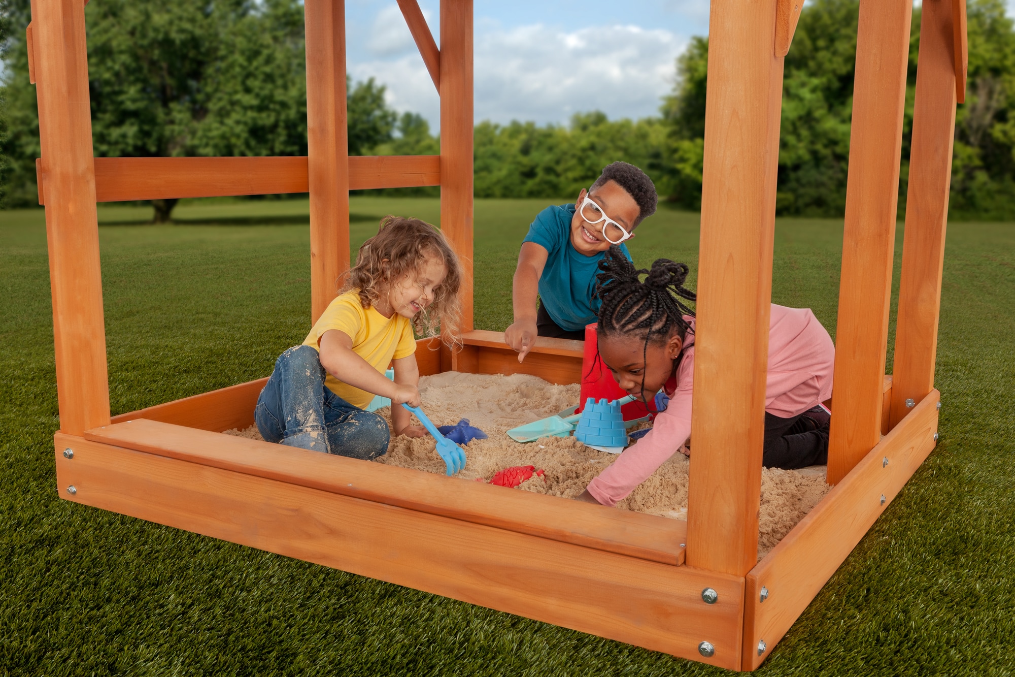 Creative Cedar Designs 3512-P Wood-Playset-Kits - View #9