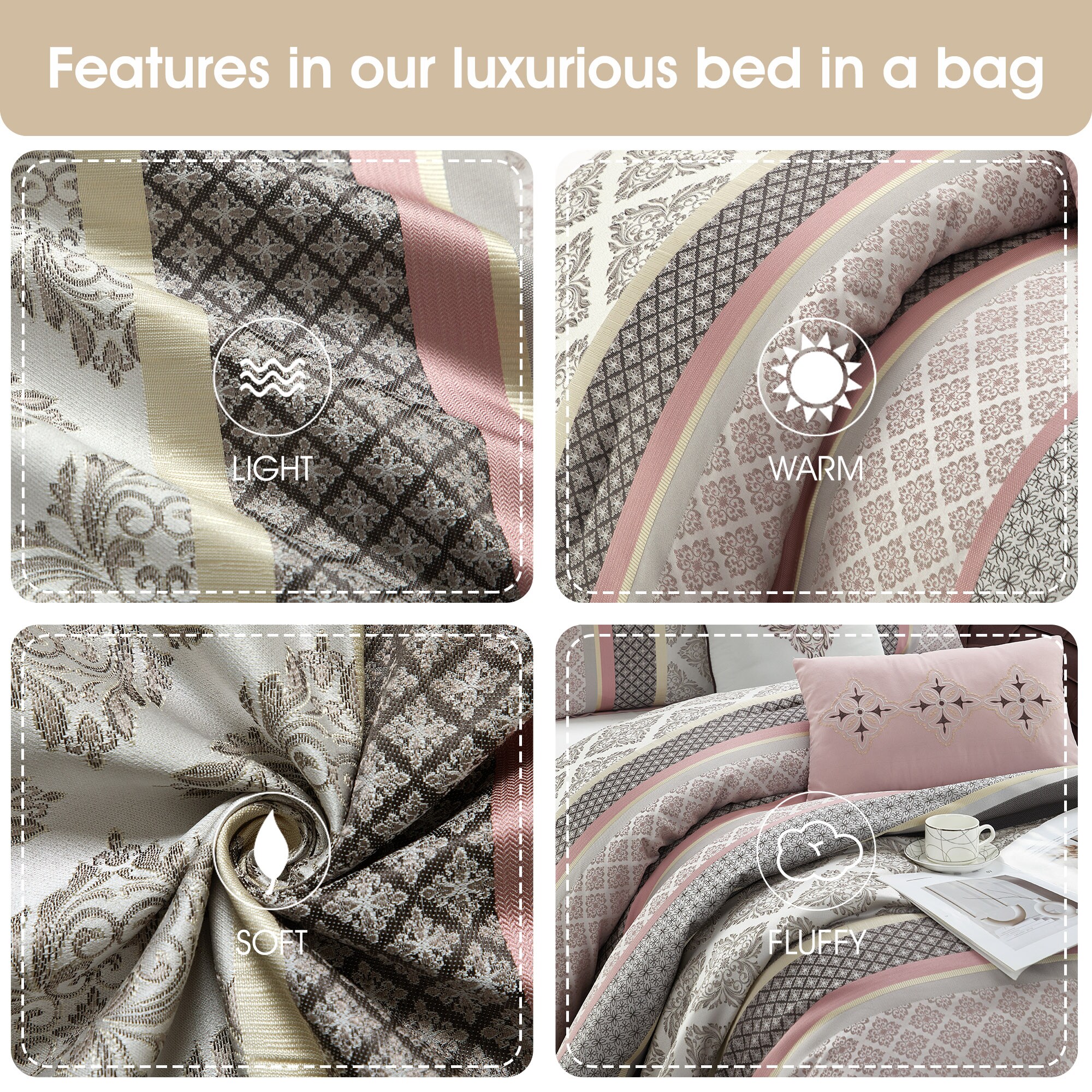 Nanshing TEFIA7-K-BLSH bedding - View #4