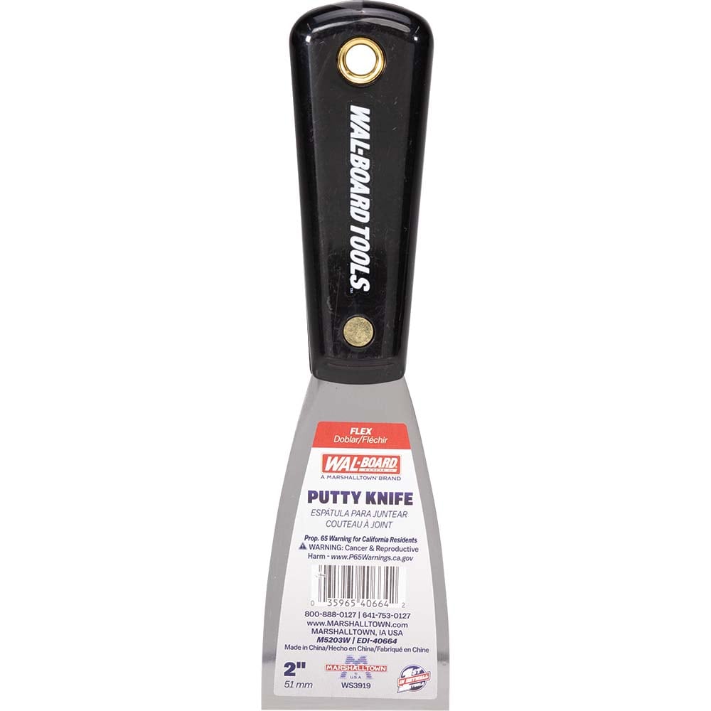 WAL-BOARD TOOLS M5203W-L 2-in Steel Reusable Putty Knife