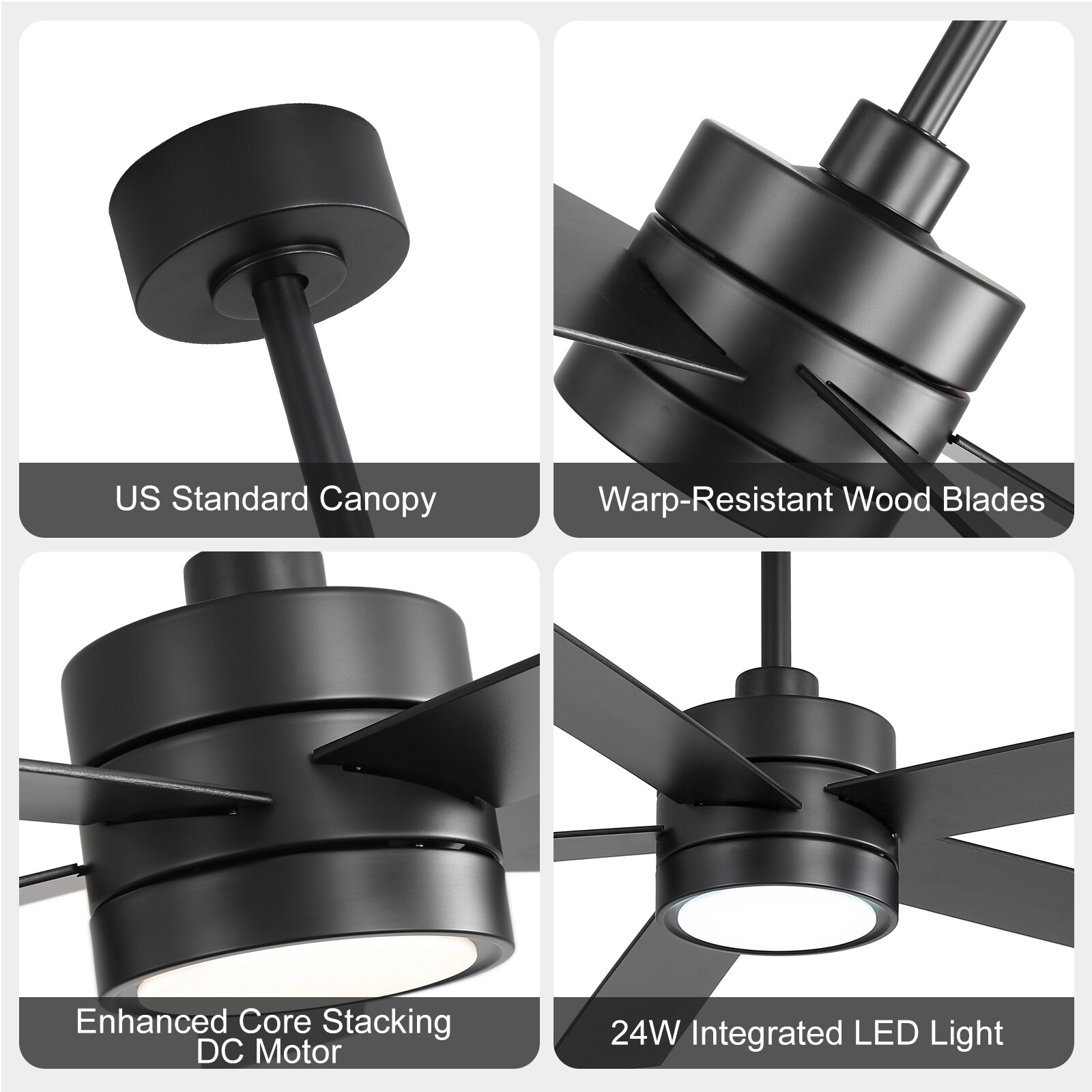 Breezary 29011-BK Ceiling-Fans - View #9