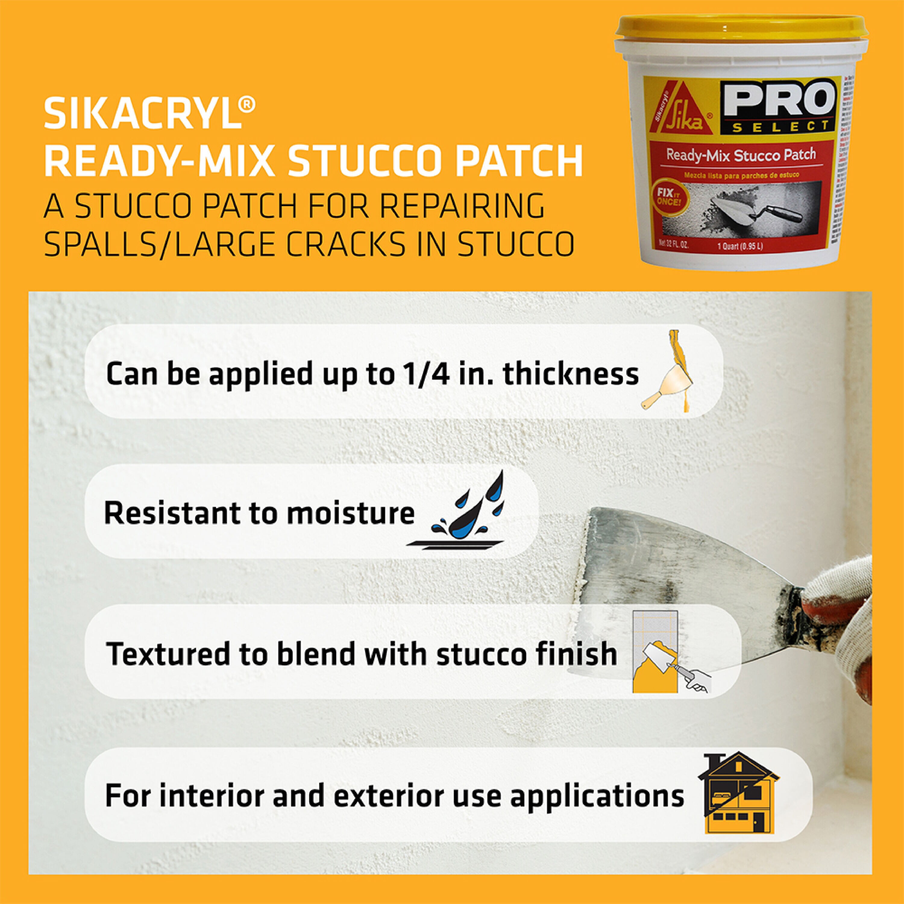 Stucco Rapido / Mender Fast - Fenice care system