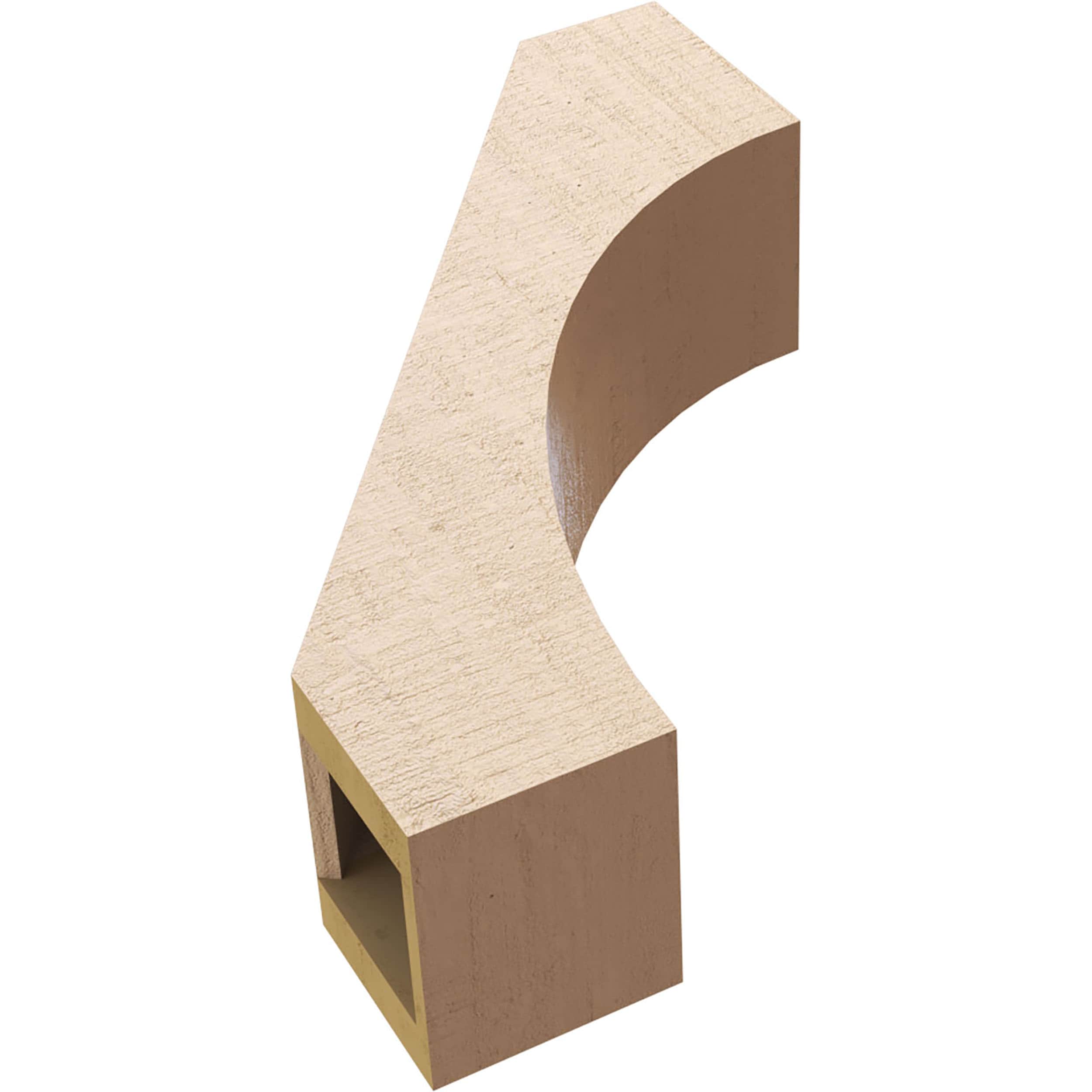 Ekena Millwork BRCUR05X14X18WTLRCPR braces - View #13