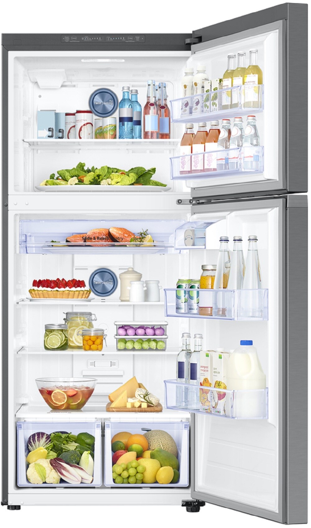 Samsung RT18M6213SR Top-Freezer-Refrigerators - View #3