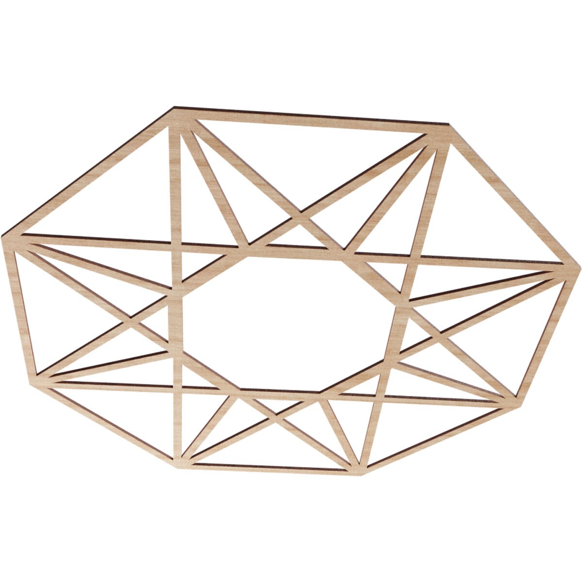 Ekena Millwork CMWP36X36X0375GDAL Ceiling-Medallions - View #2