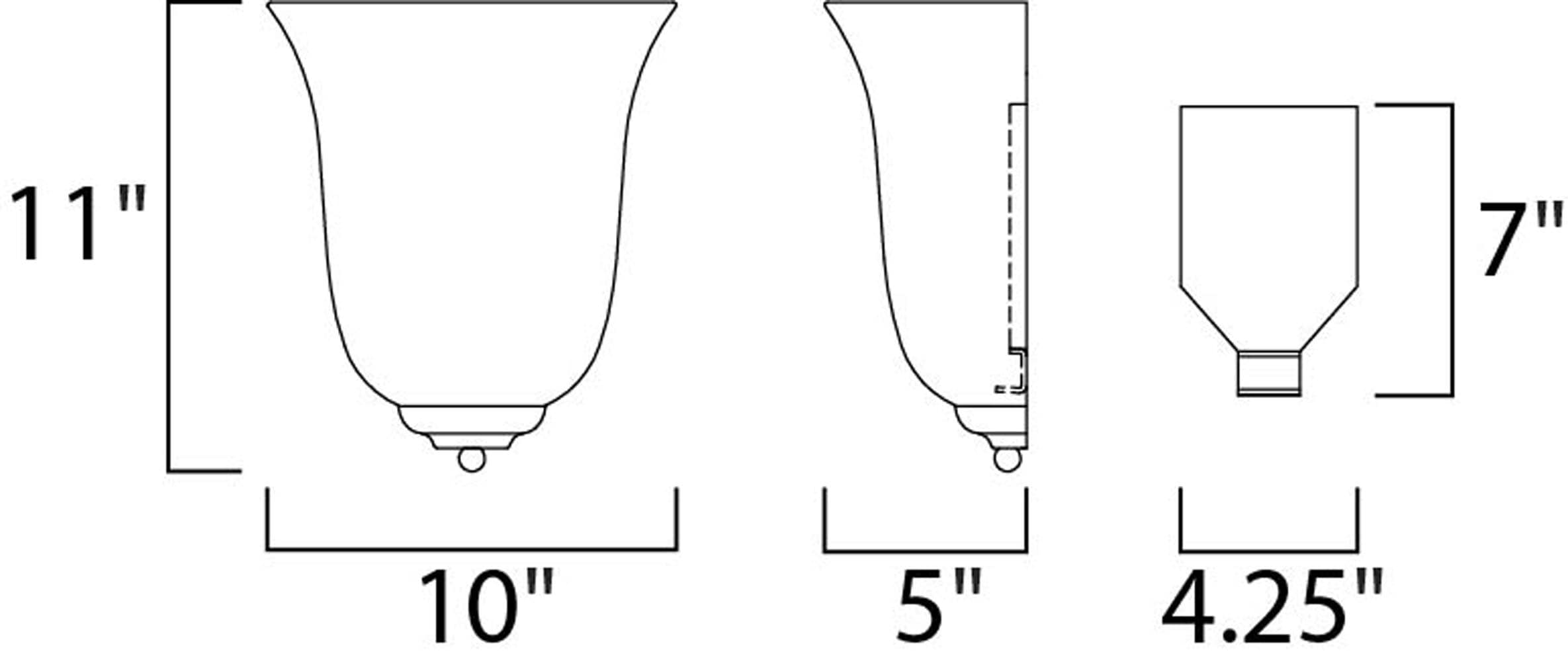 Maxim Lighting 20581MRSN b090000 - View #2