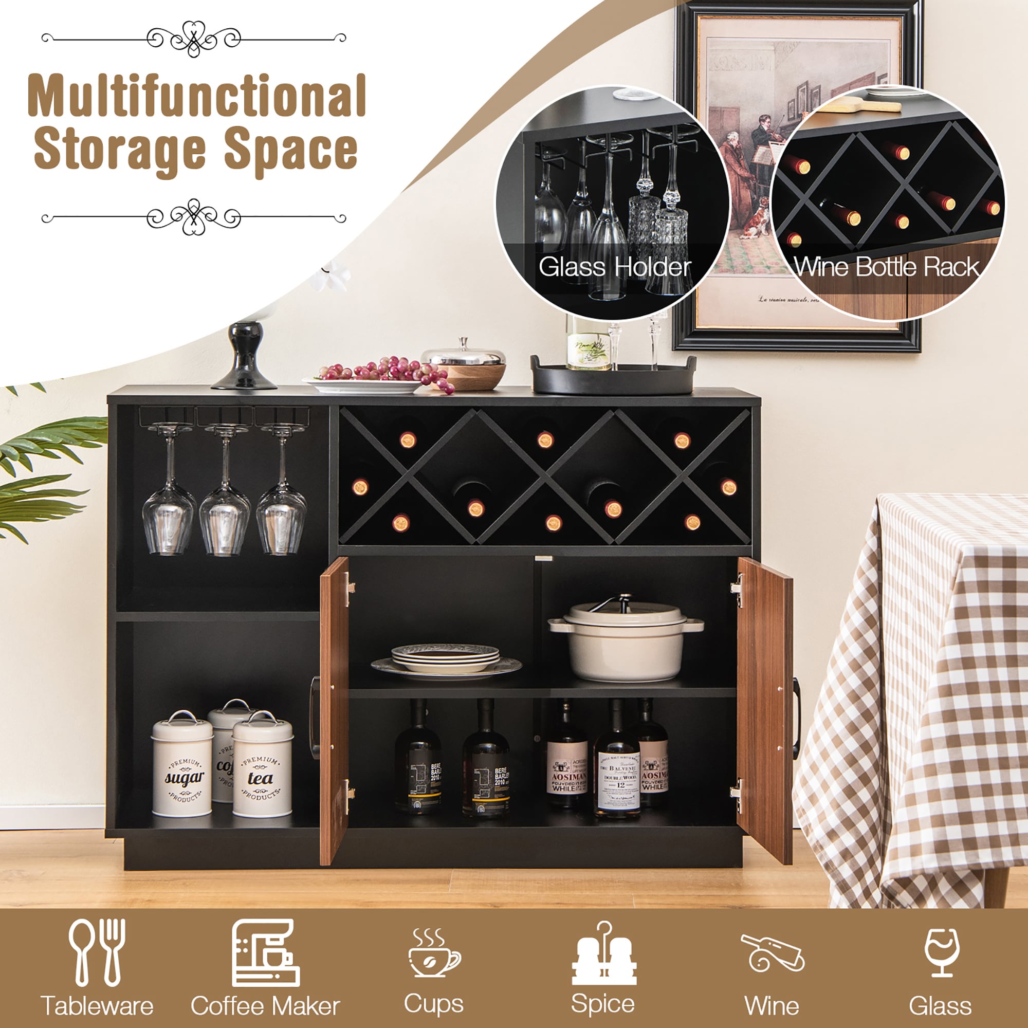 Goplus LWS00443 Wine-Racks - View #8