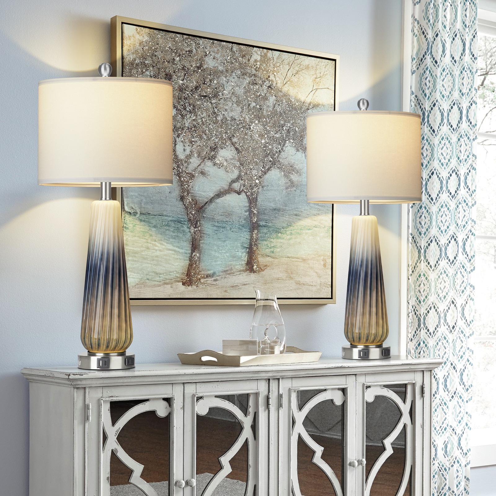 UrFurnishings TD-256 Table-Lamps - View #2