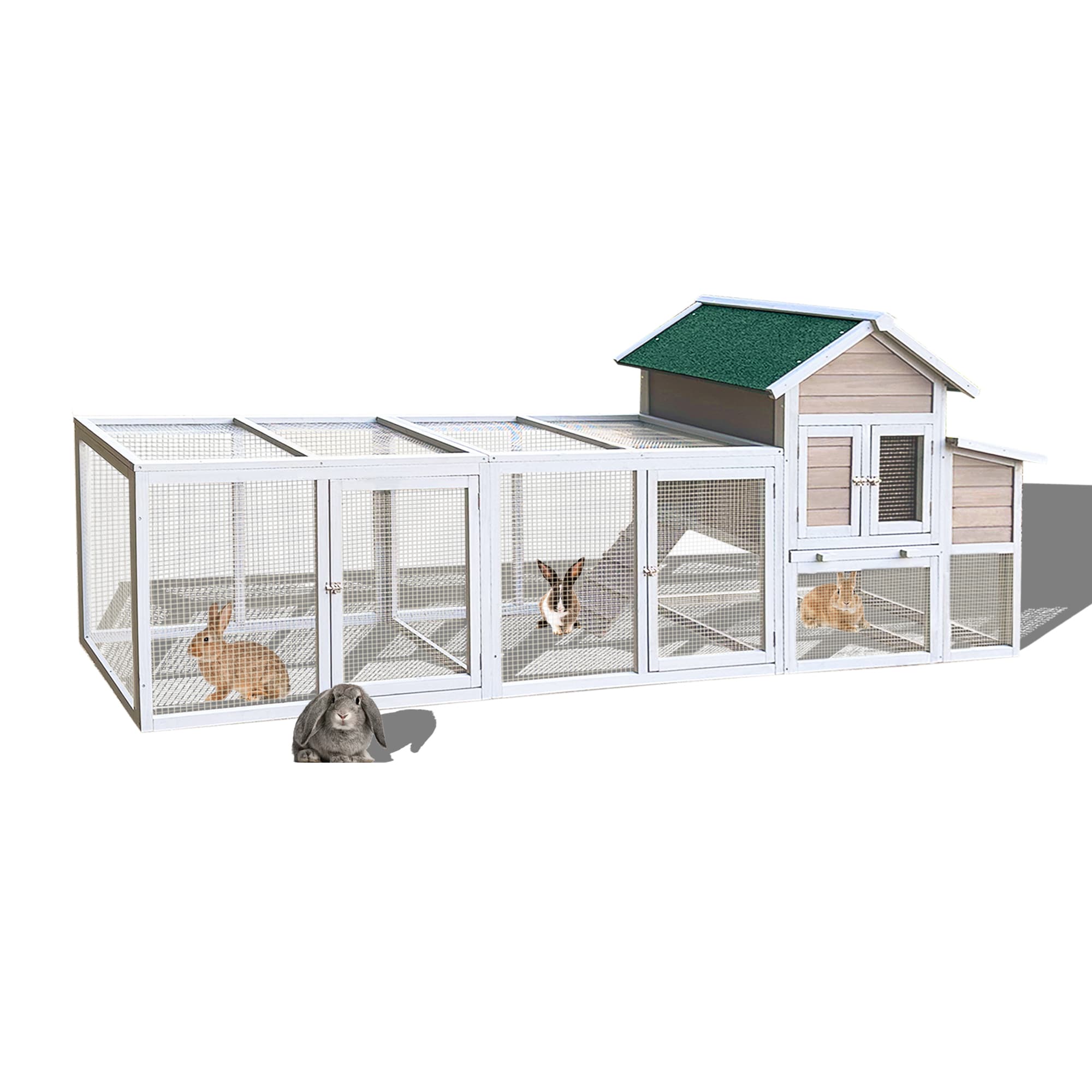Siavonce XH39032 Chicken-Coops-Rabbit-Hutches - View #11