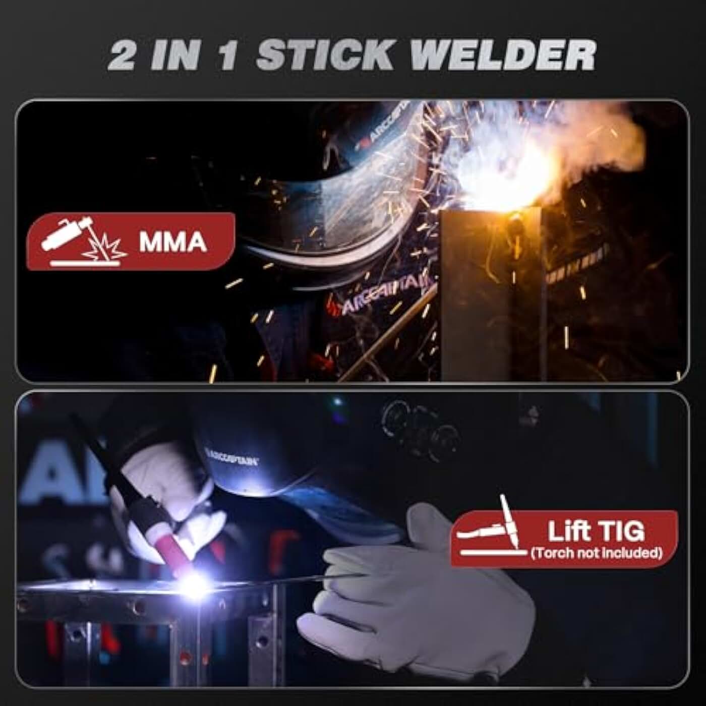 Arccaptain WED11G Wire-Feed-Welders - View #4