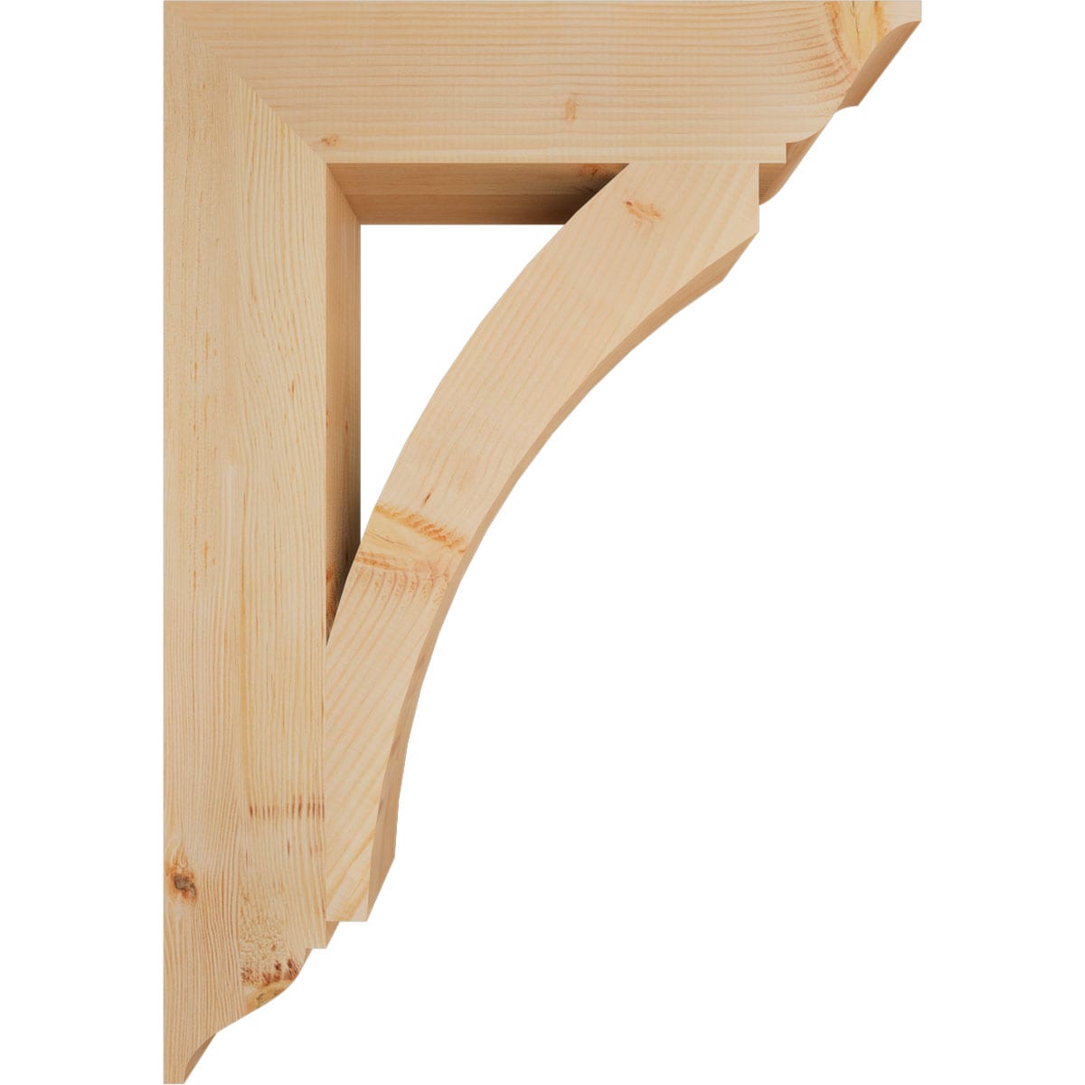 Ekena Millwork BKT06X28X40THR01SDF Exterior-Brackets-Braces - View #3