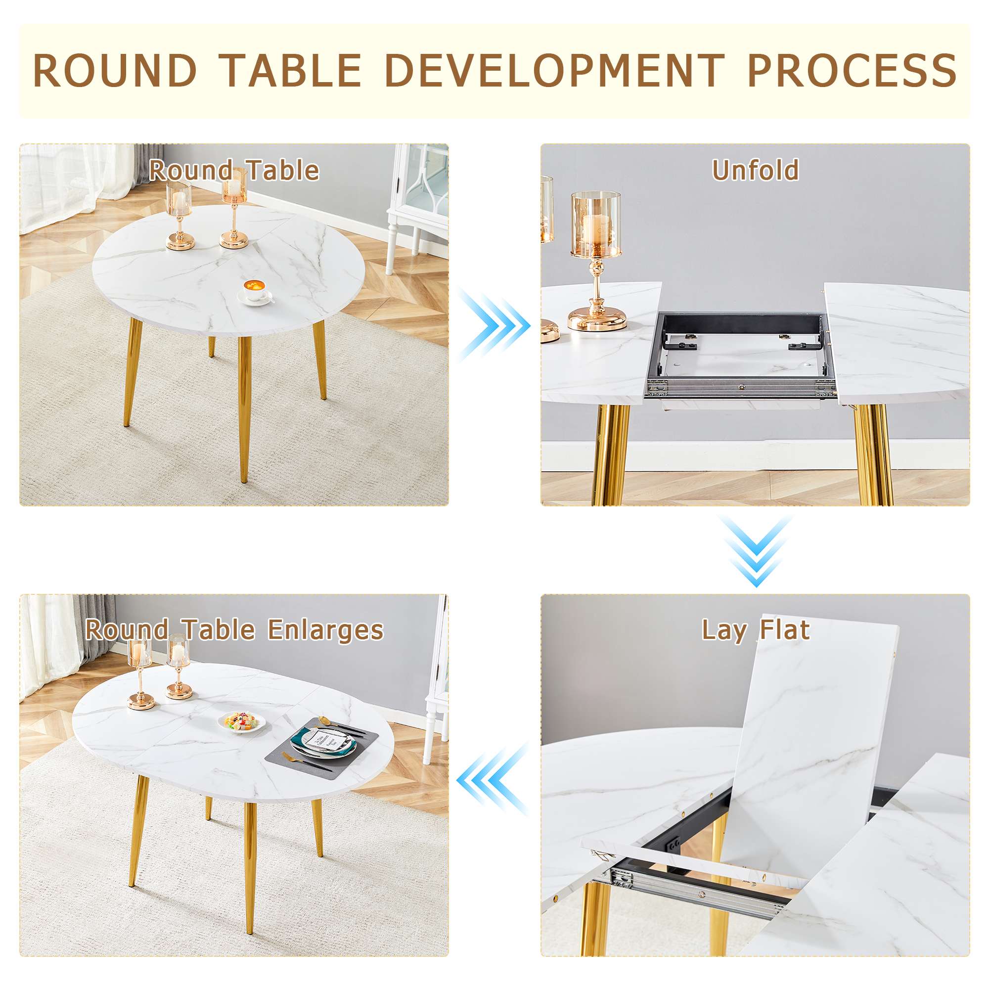 Vynxaria LESX3246DJFDCDT030 Dining-Tables - View #4