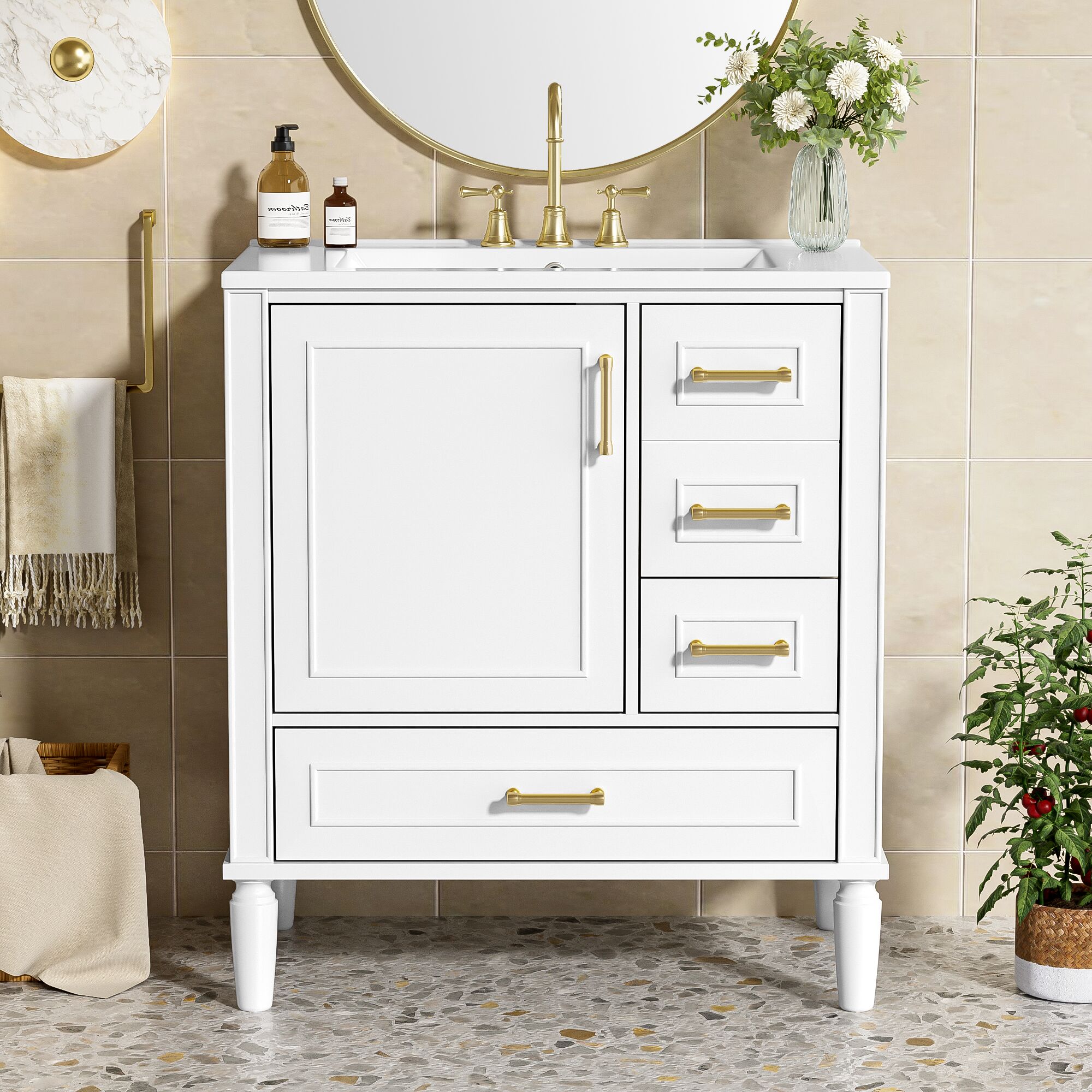 Qualler QDUVT479K Bath-Vanity-Combo - View #4