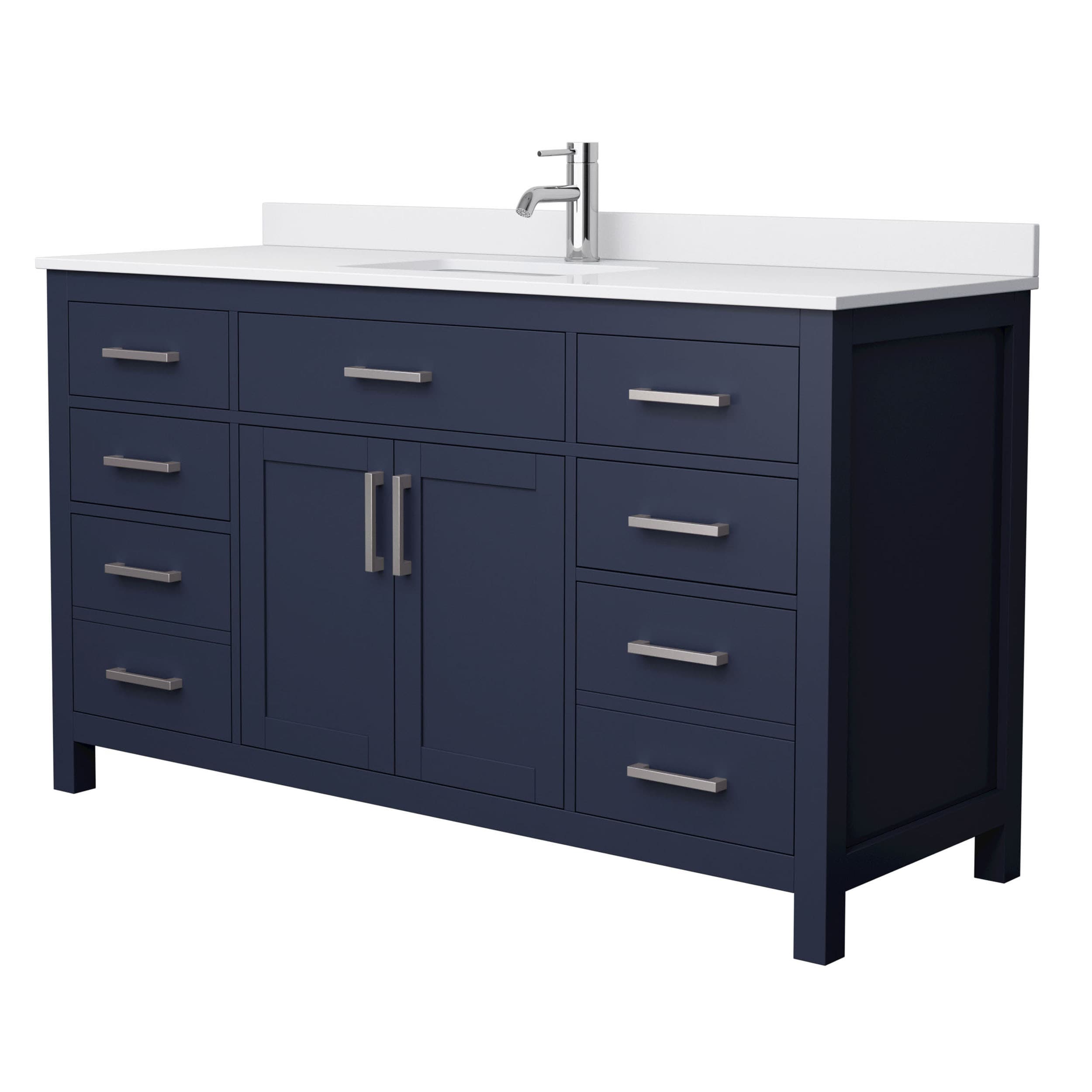Wyndham Collection WCG242460SBNWCUNSMXX Bath-Vanity-Combo - View #2