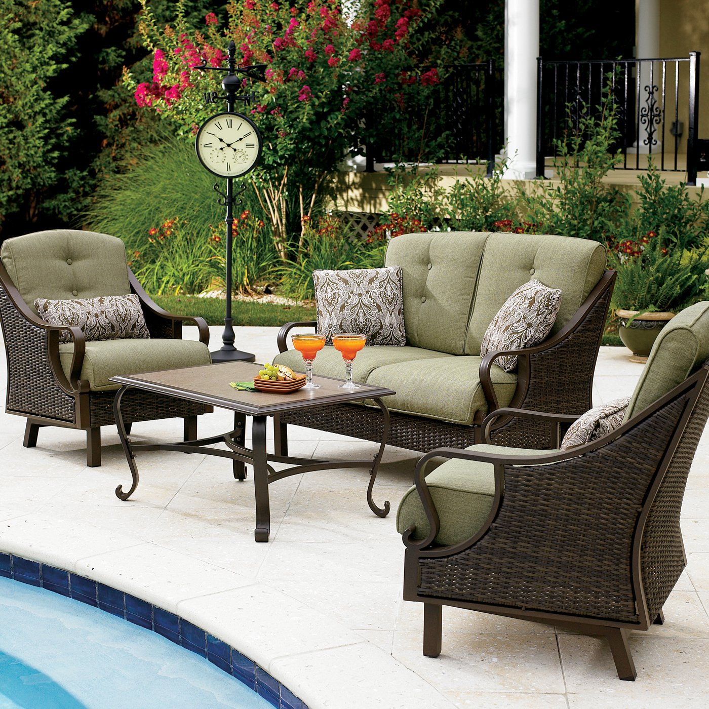 Hanover Outdoor Furniture undefined in the Patio Conversation Sets ...