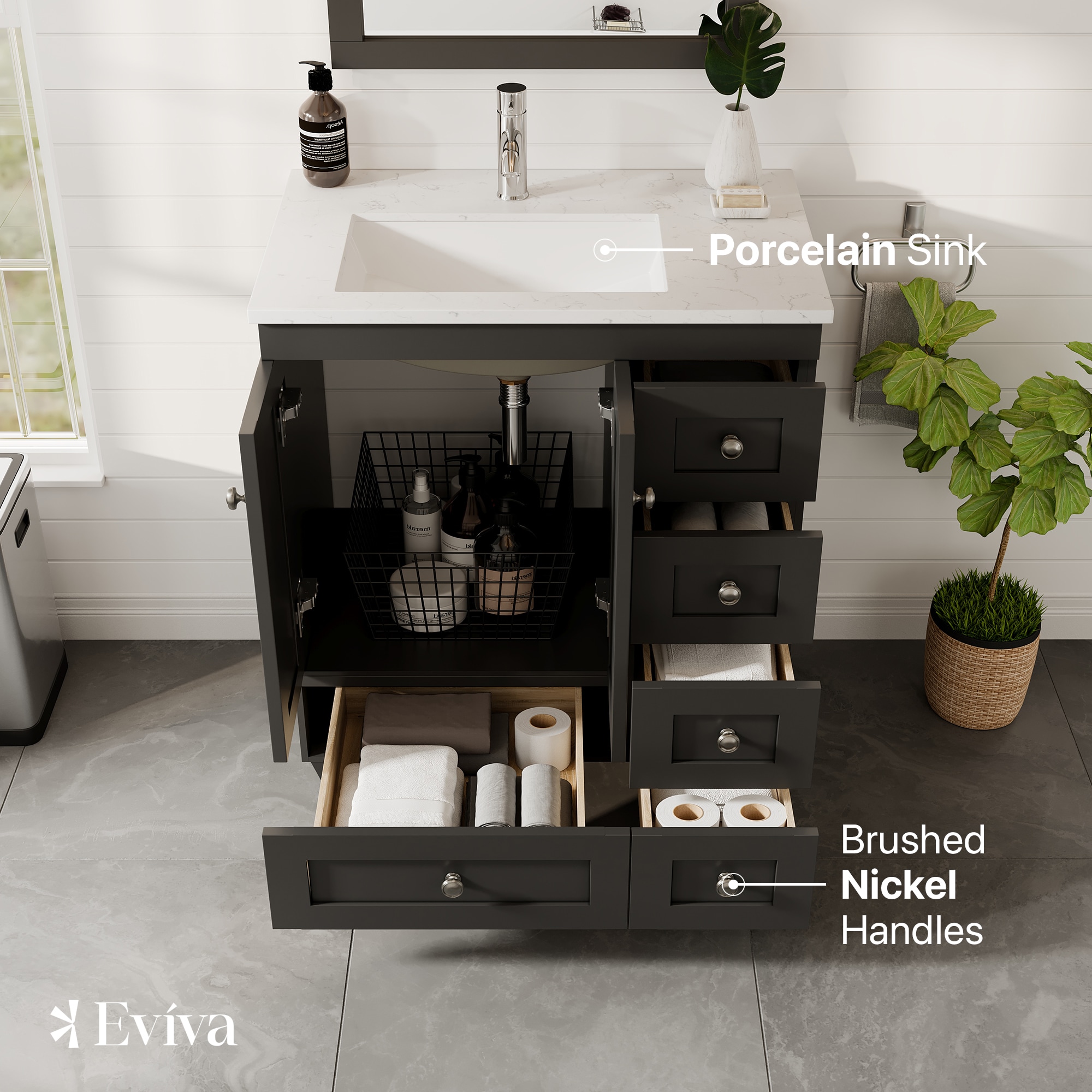 Eviva EVVN30-28X18ES-Q Bath-Vanity-Combo - View #3