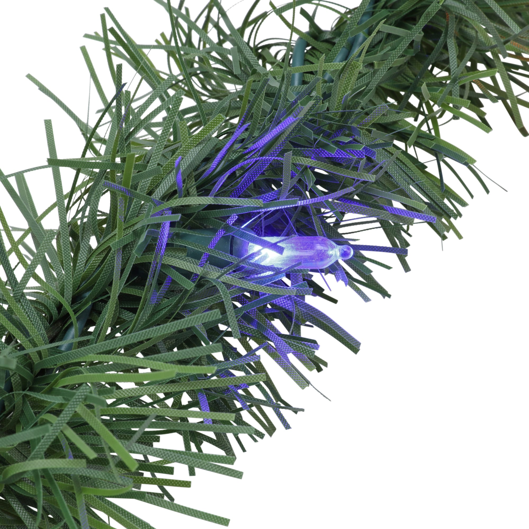 18-ft Multicolor LED Pre-lit Pine Christmas Garland