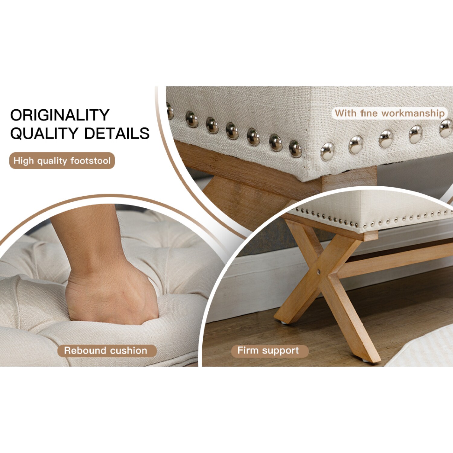 Streamdale Furniture W1955121377 Indoor-Ottomans - View #8