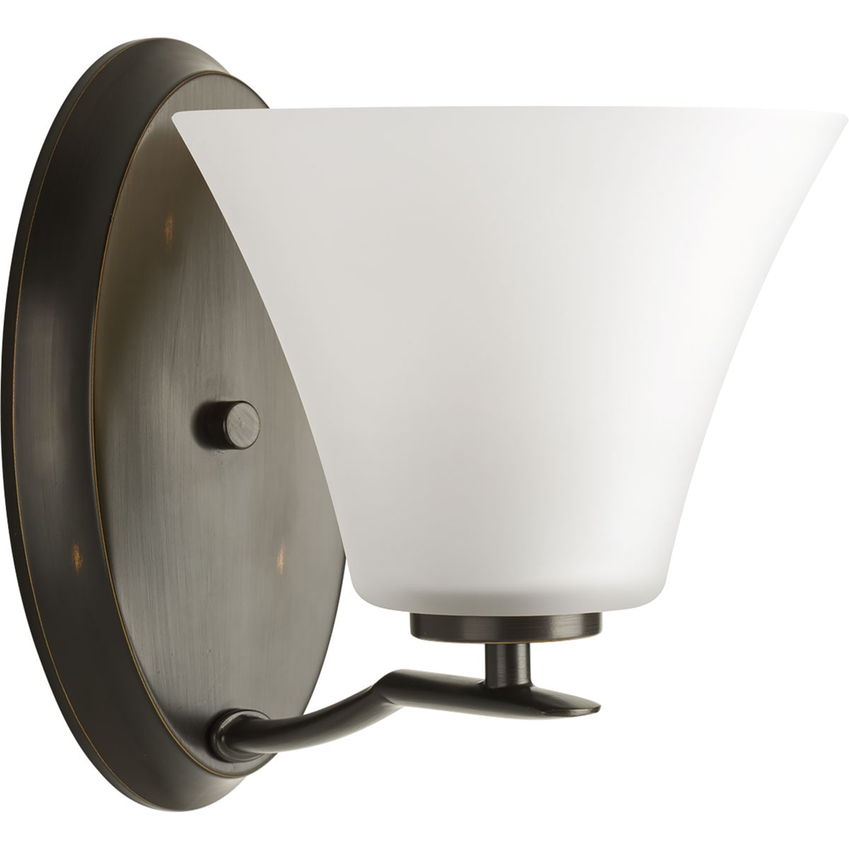 Progress Lighting P2004-20W Bravo 7.25-in 1 -Light Antique Bronze Transitional Vanity light