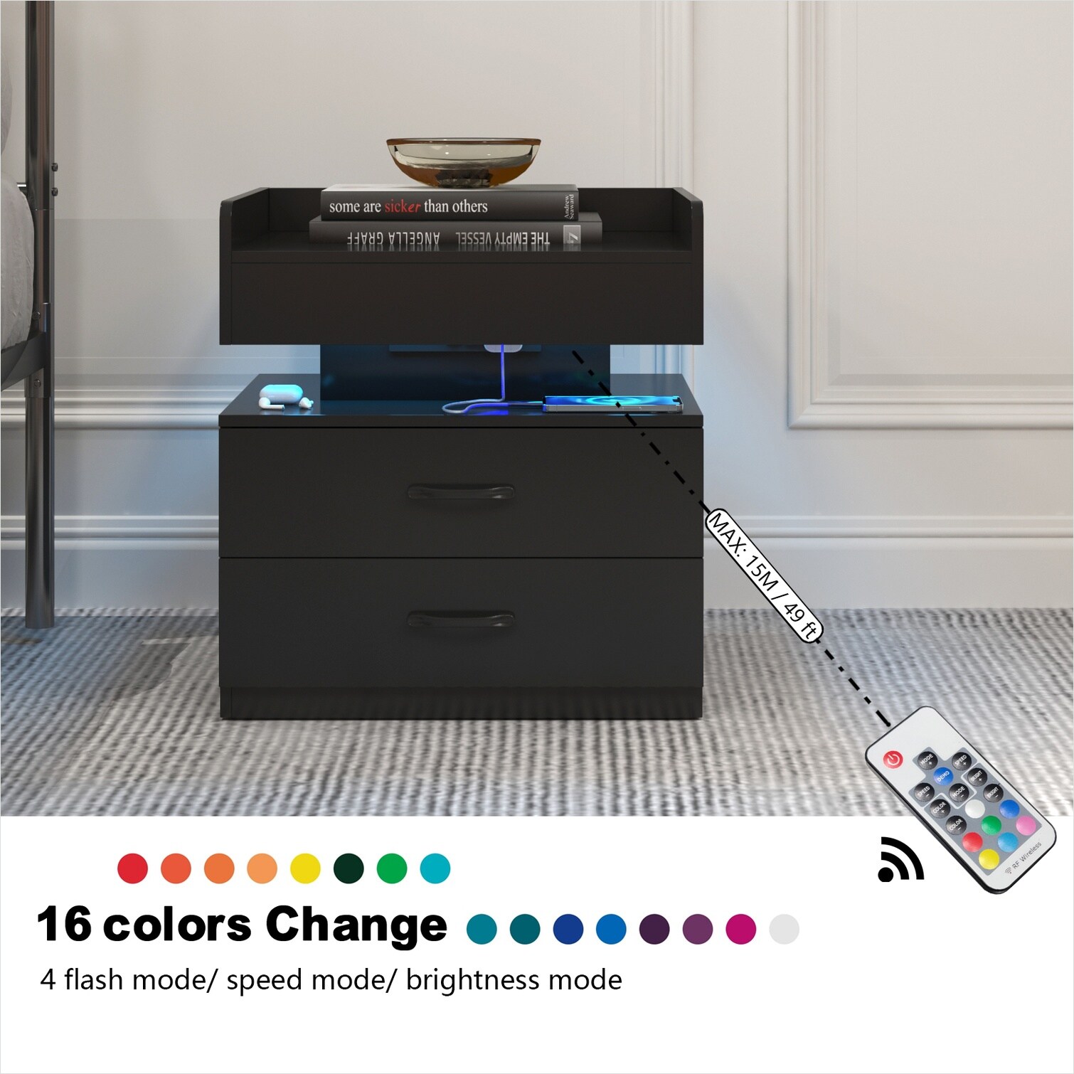 SUNCREAT GJ8X6TOVUFDE nightstands - View #6