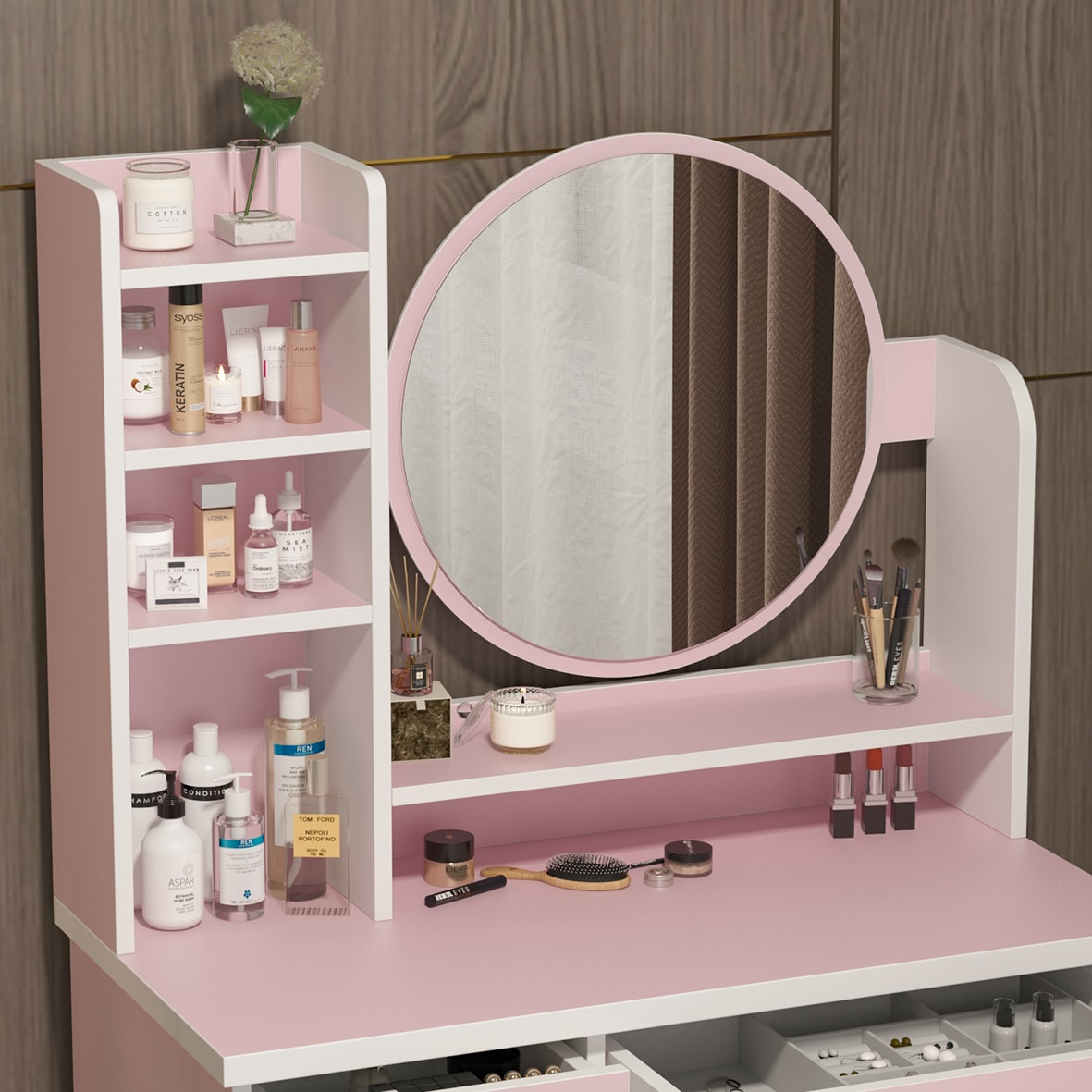 FUFU&GAGA LNN-WFKF210095-02 Bedroom-Vanities - View #2