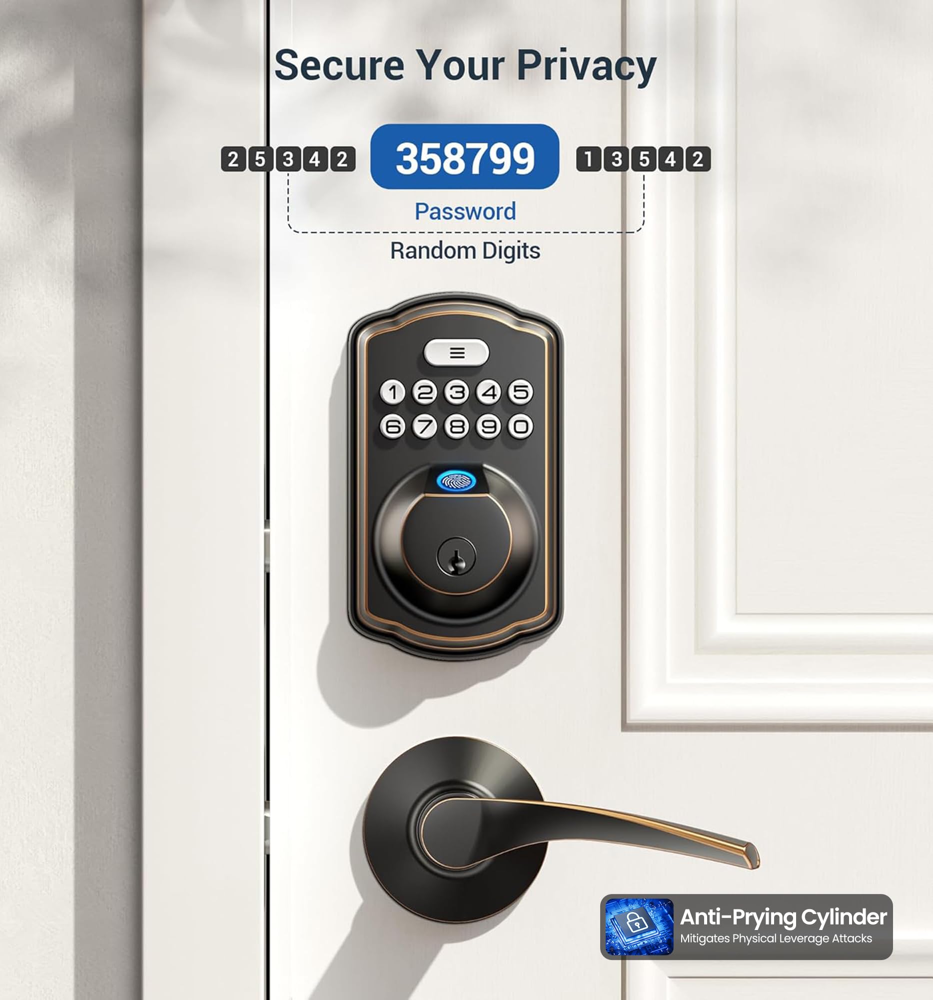 Phewnyzo LPW0805W279 Electronic-Door-Locks - View #6