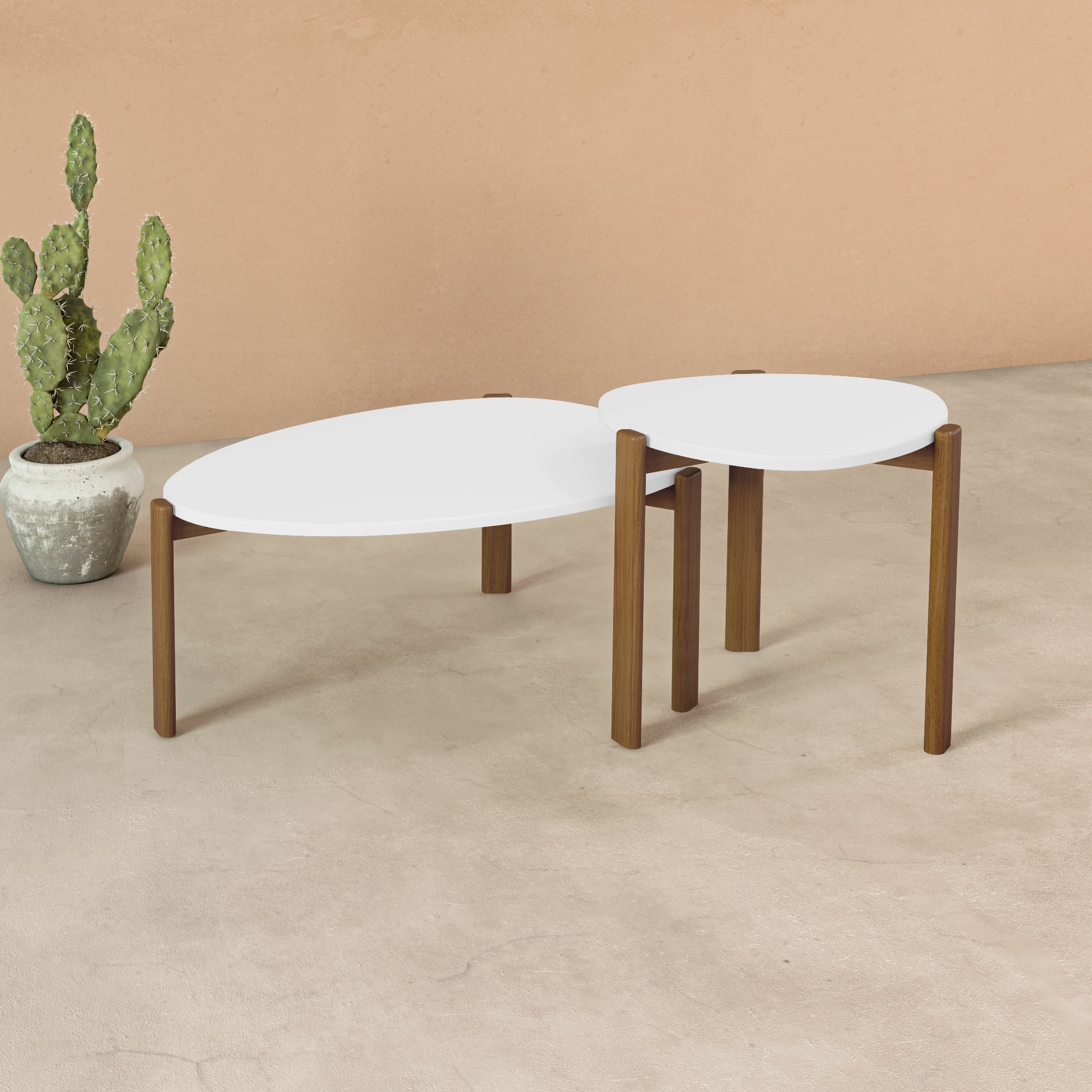 Manhattan Comfort ET-82742-WH End-Tables - View #9