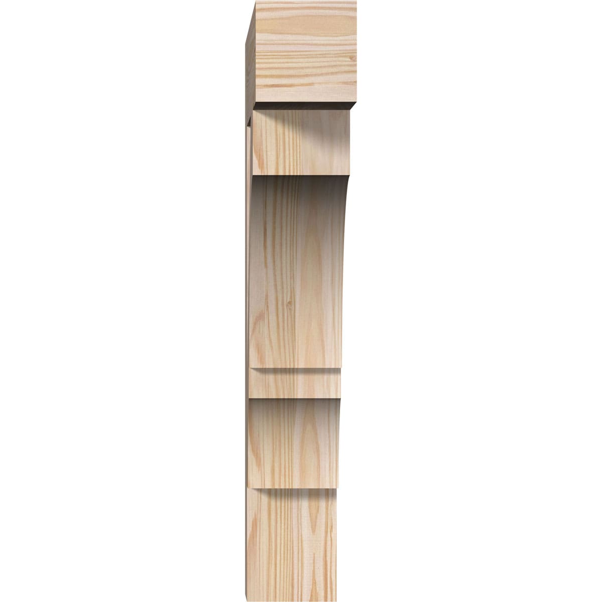 Ekena Millwork BKT04X18X22BOA05SDF Exterior-Brackets-Braces - View #2