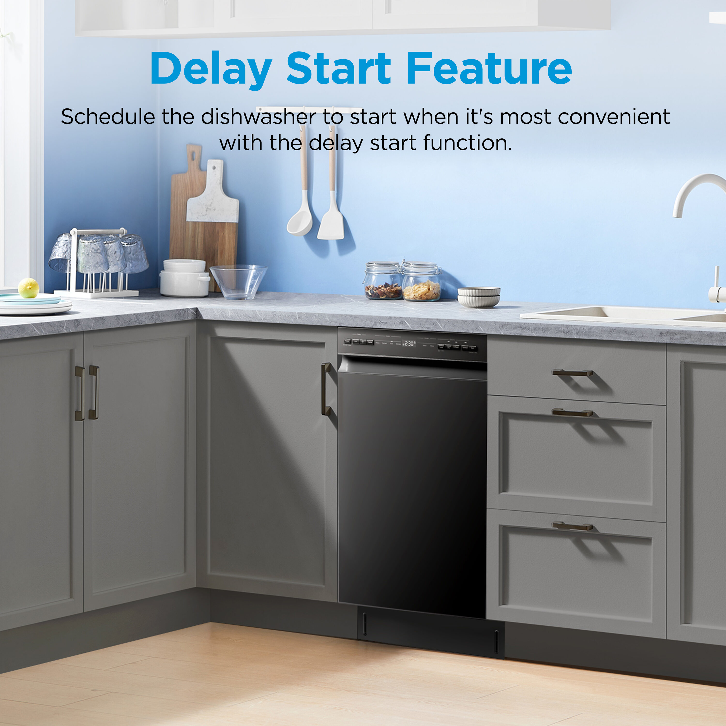 Midea MDF18A1ABB Builtin-Dish - View #4