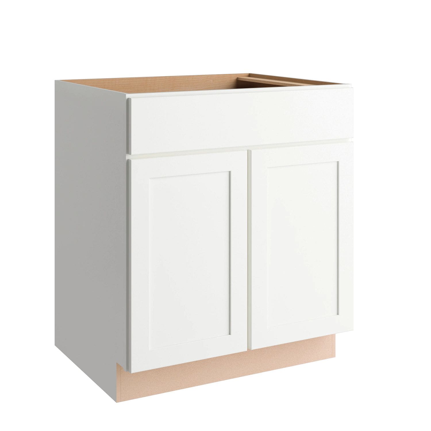 Kitchen Sink Base Cabinet Corner 36x34.5x24 Unfinished Beech Ready