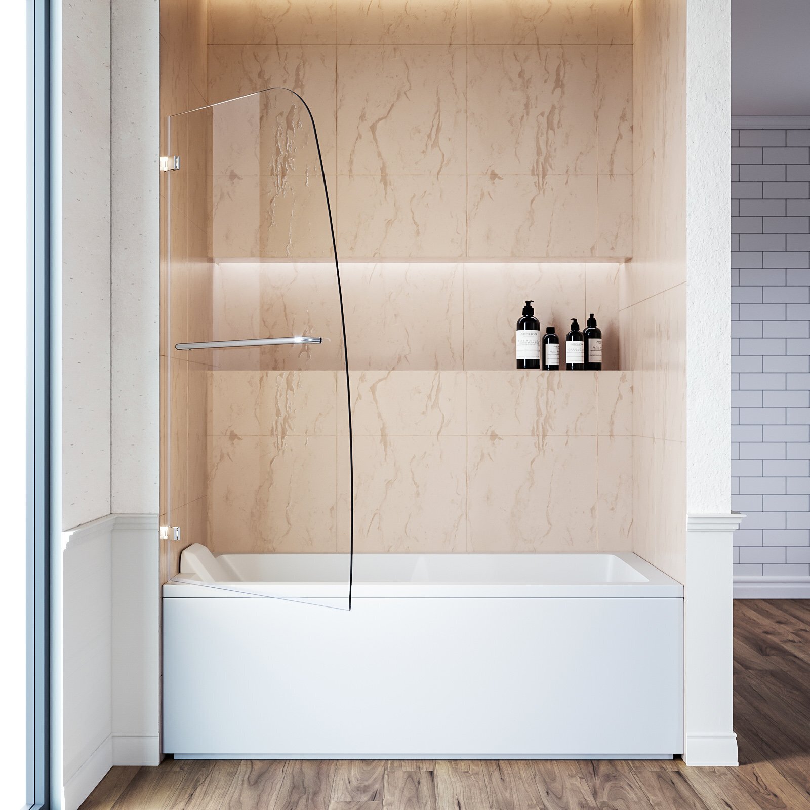 WELLFOR SLL-B020-4872CC Bathtub-Doors - View #10
