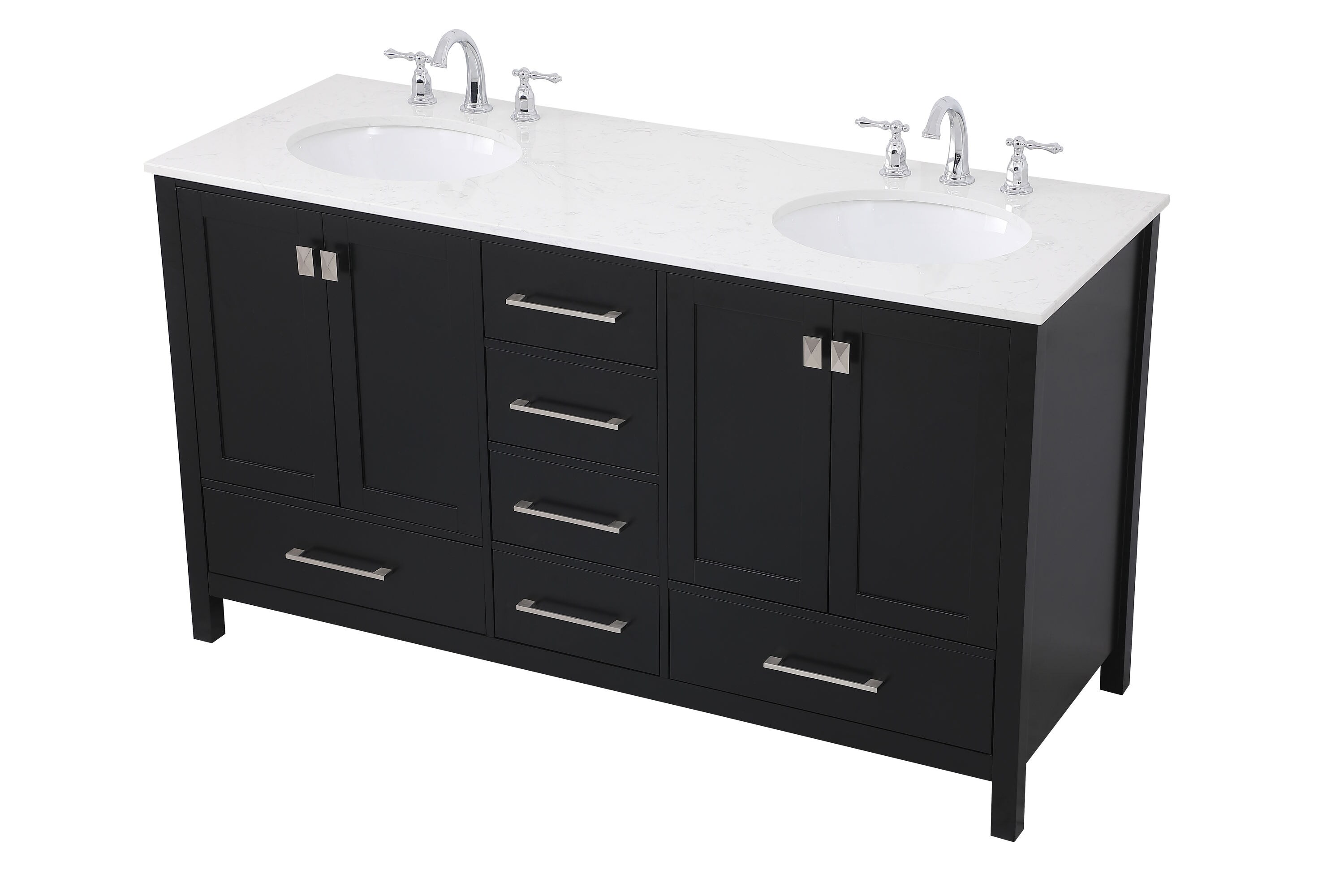 Elegant Decor FI56460DBK Bath-Vanity-Combo - View #4