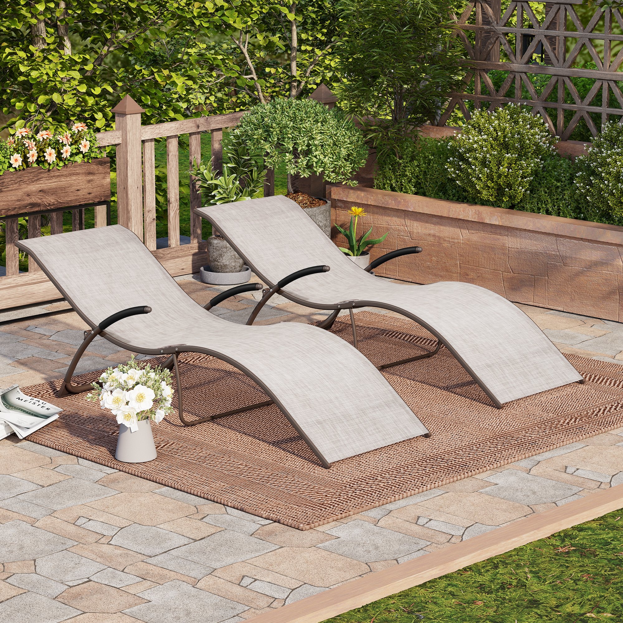 Crestlive Products CL-LG005BEI-N1 Patio-Chairs - View #9