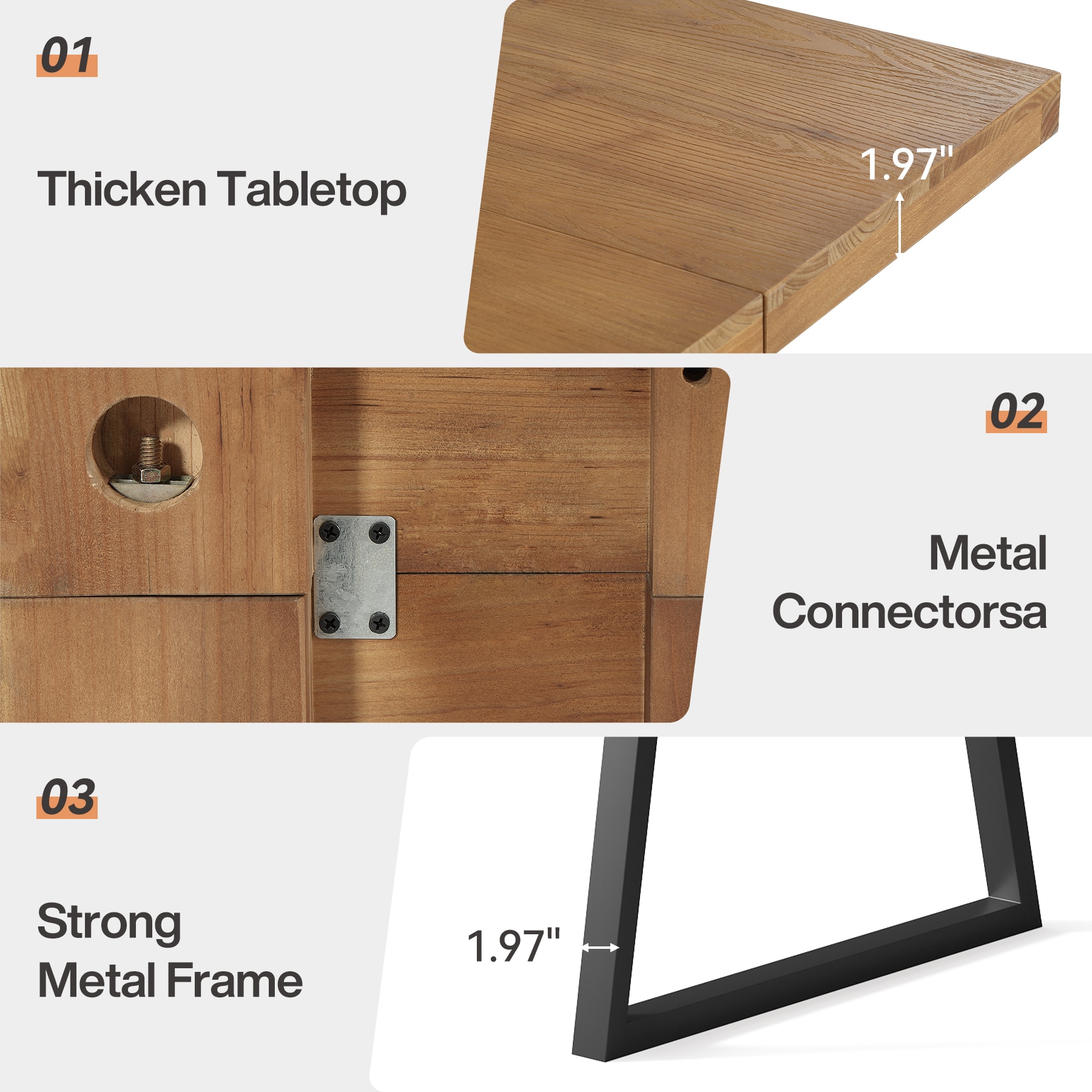 LITTLE TREE LWLT-HL0372-CLL Dining-Tables - View #5