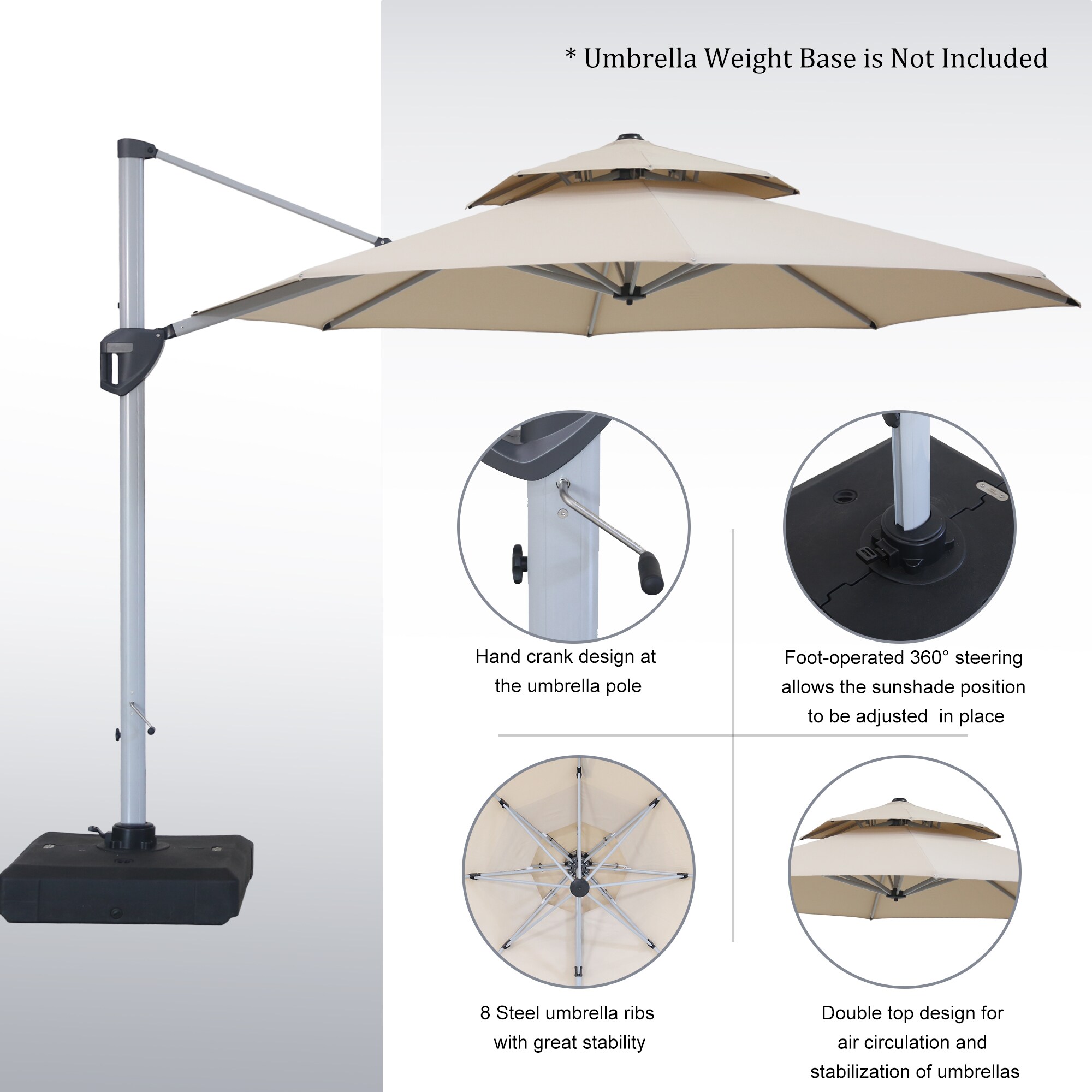 Clihome BYBL-682A88 Umbrellas-2 - View #6