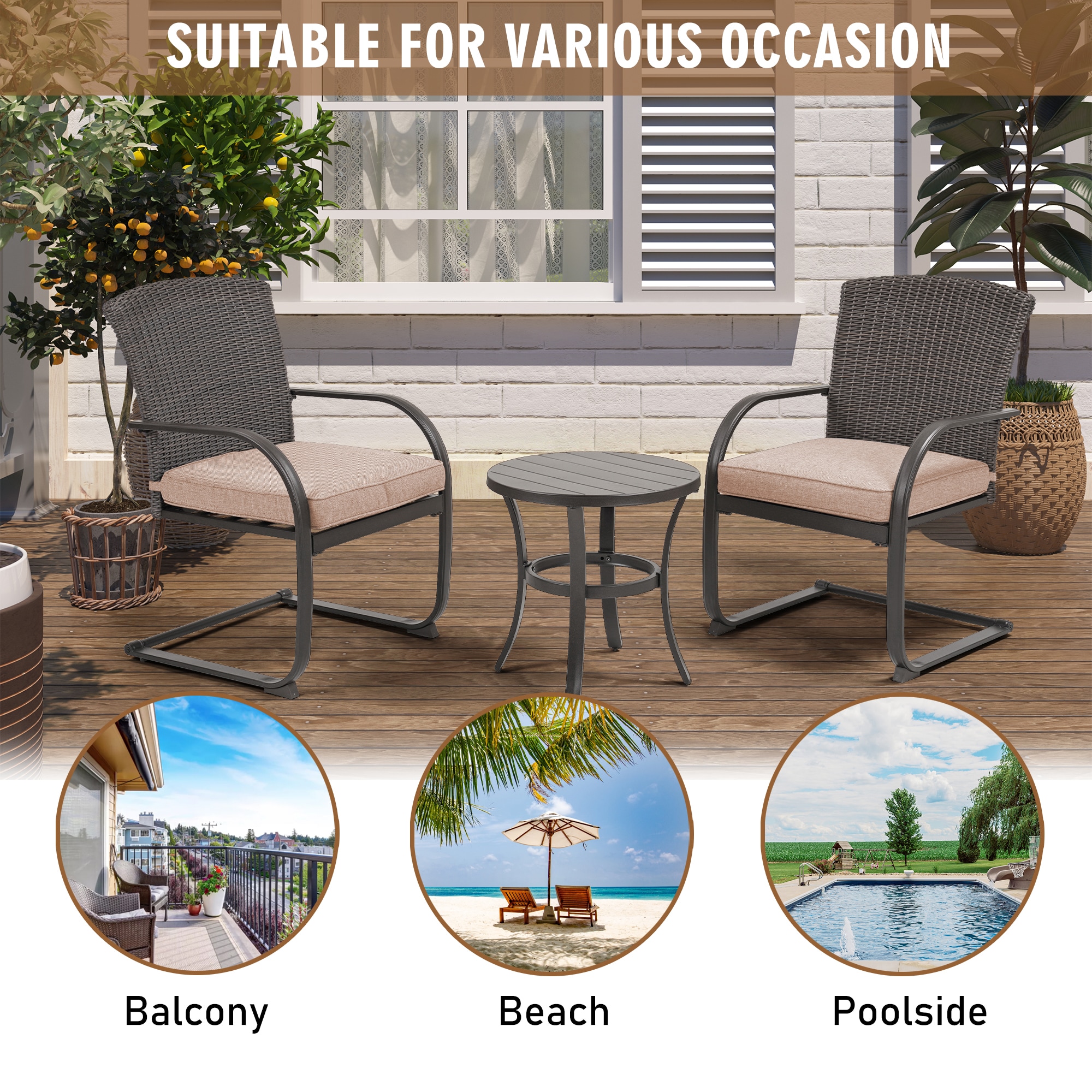 CASAINC ZY-42 Patio-Chairs - View #4