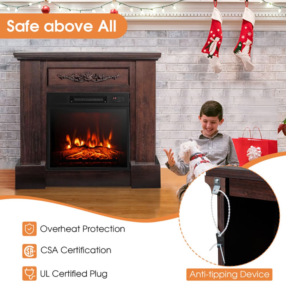 CASAINC WF-CYTVS08-EXP Electric-Fireplaces - View #3