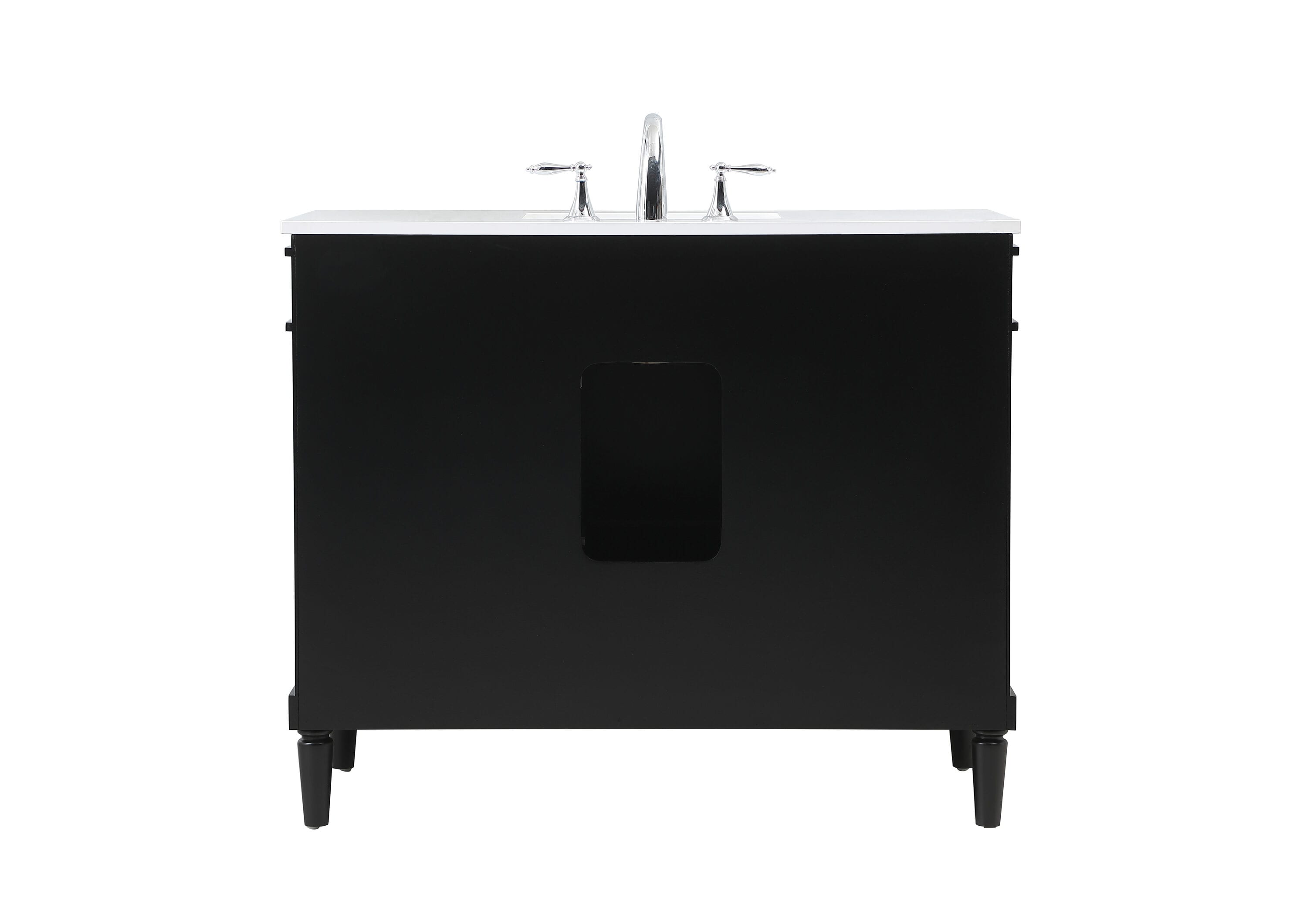 Elegant Decor HF95526BK Bath-Vanity-Combo - View #11